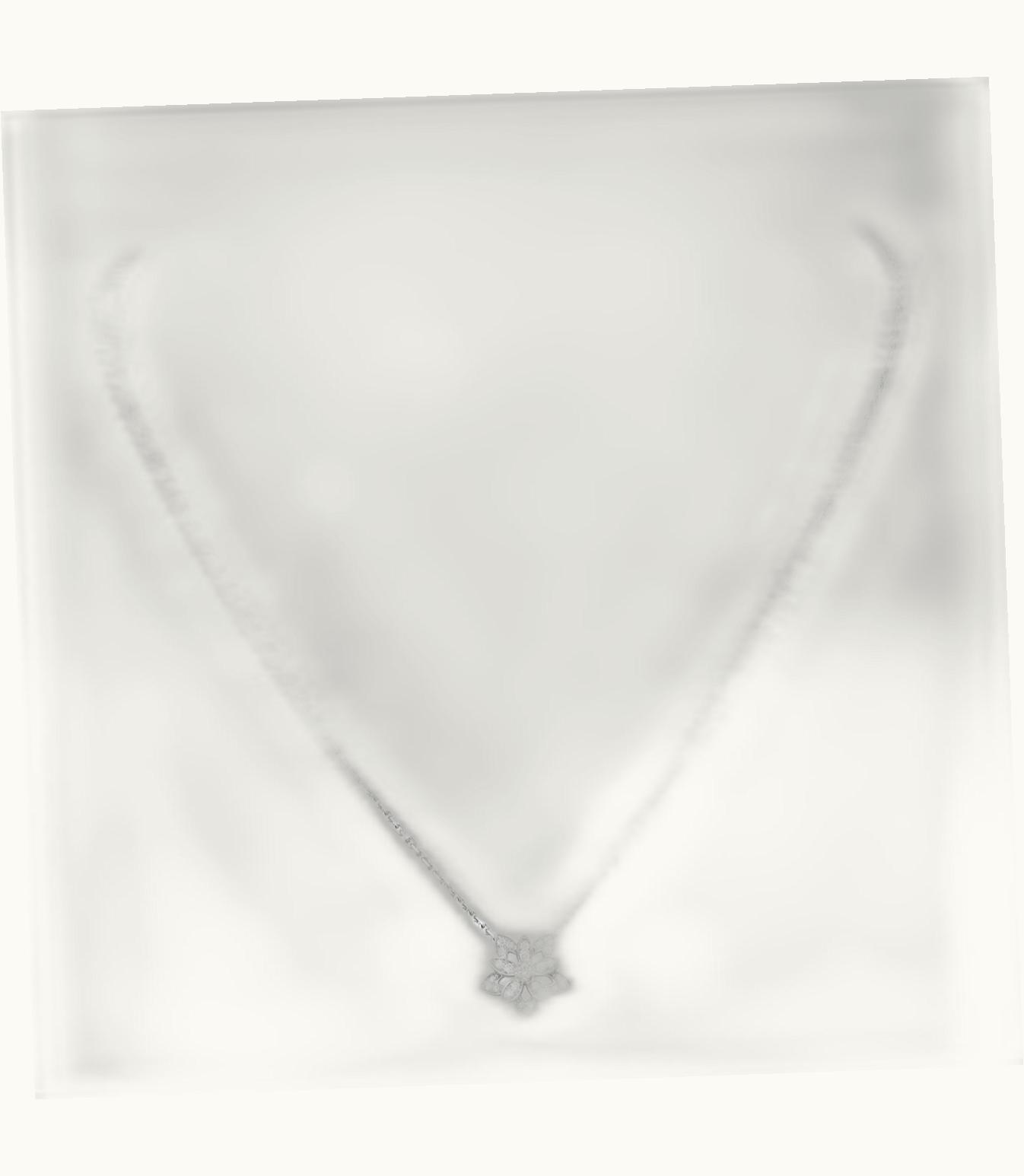 Van Cleef & Arpels Van Cleef & Arpels Lotus Openwork Pendant Mini Model Flora