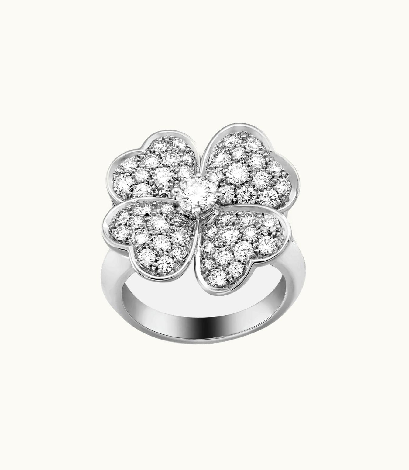 Van Cleef & Arpels Van Cleef & Arpels Cosmos Medium Model Ring Flora