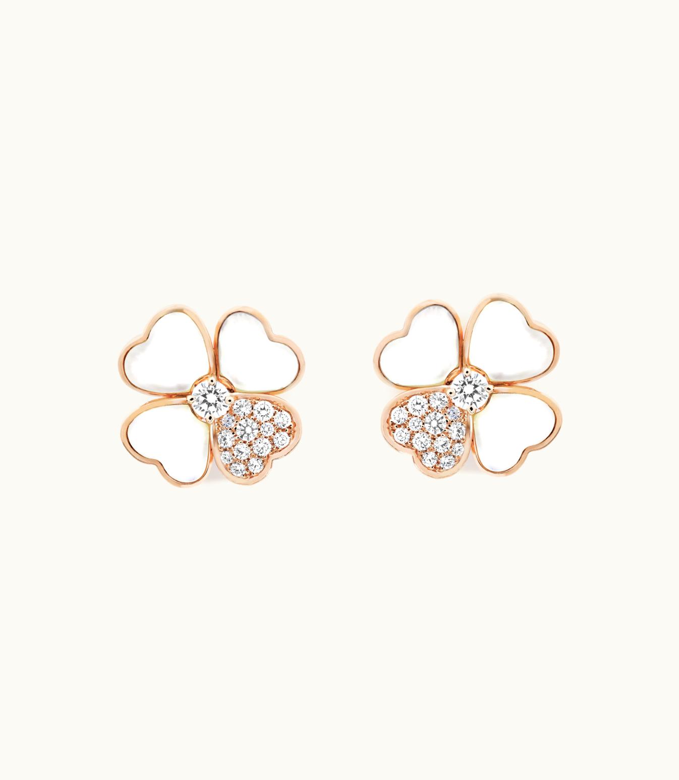 Van Cleef & Arpels Van Cleef & Arpels Cosmos Earrings, Medium Model Flora