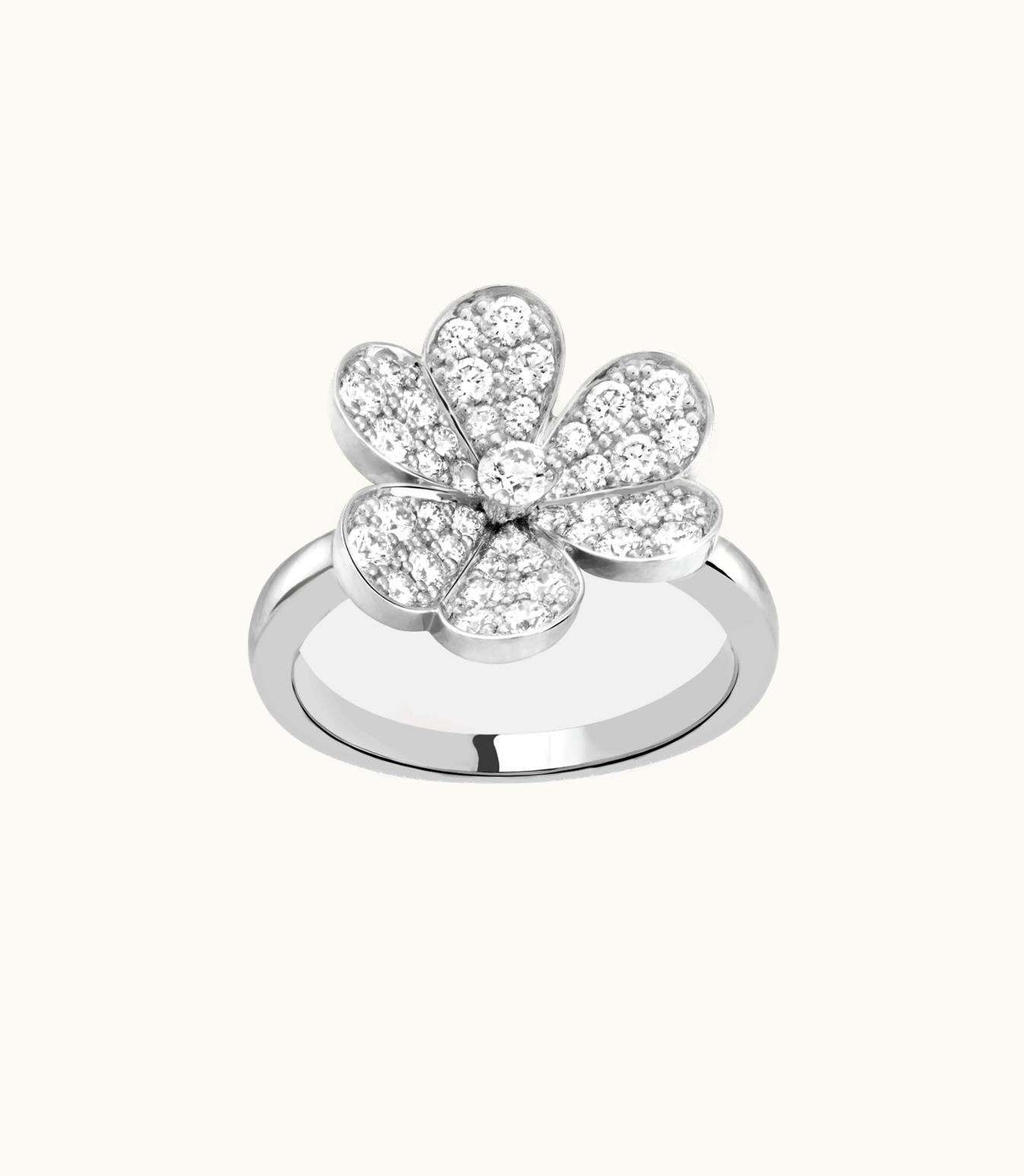 Van Cleef & Arpels Van Cleef & Arpels Frivole Ring, 1 Flower Flora