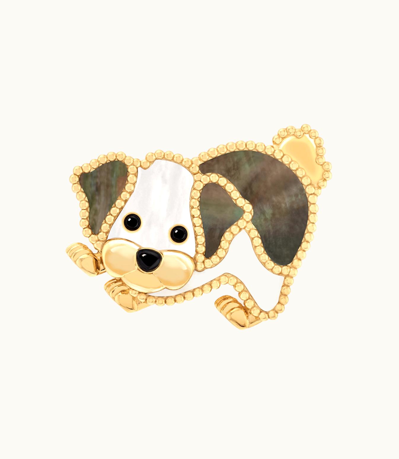 Van Cleef & Arpels Van Cleef & Arpels Lucky Animals Bichon Frise Clip Fauna