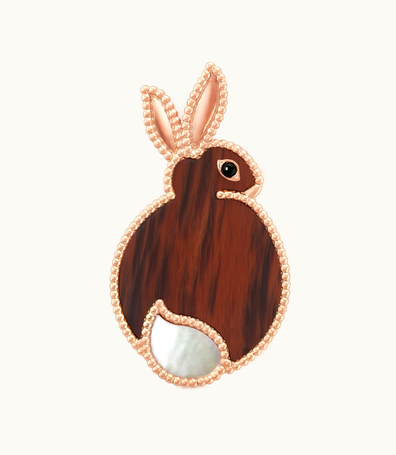 Van Cleef & Arpels Van Cleef & Arpels Lucky Animals Rabbit Clip Fauna