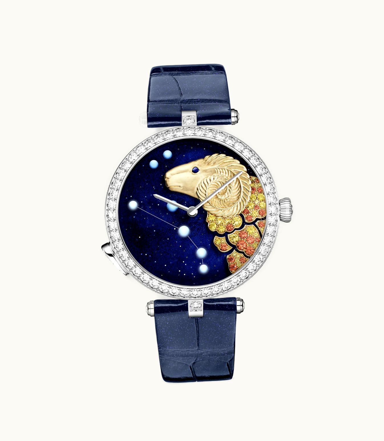 Van Cleef & Arpels Van Cleef & Arpels Lady Arpels Zodiaque Lumineux Arietis (Aries) Watch Poetic Complications®