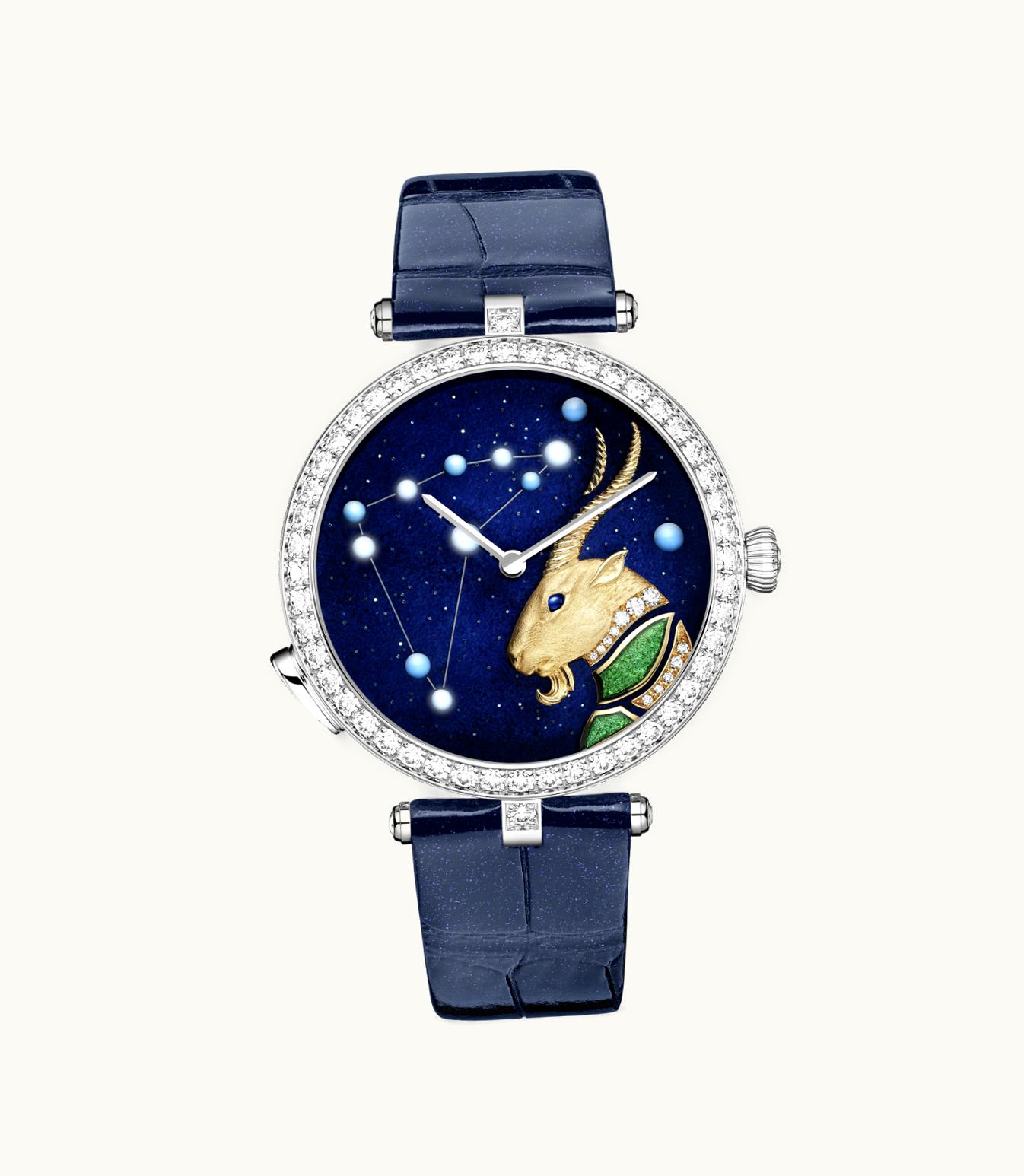 Van Cleef & Arpels Van Cleef & Arpels Lady Arpels Zodiaque Lumineux Capricorni (Capricorn) Watch Poetic Complications®