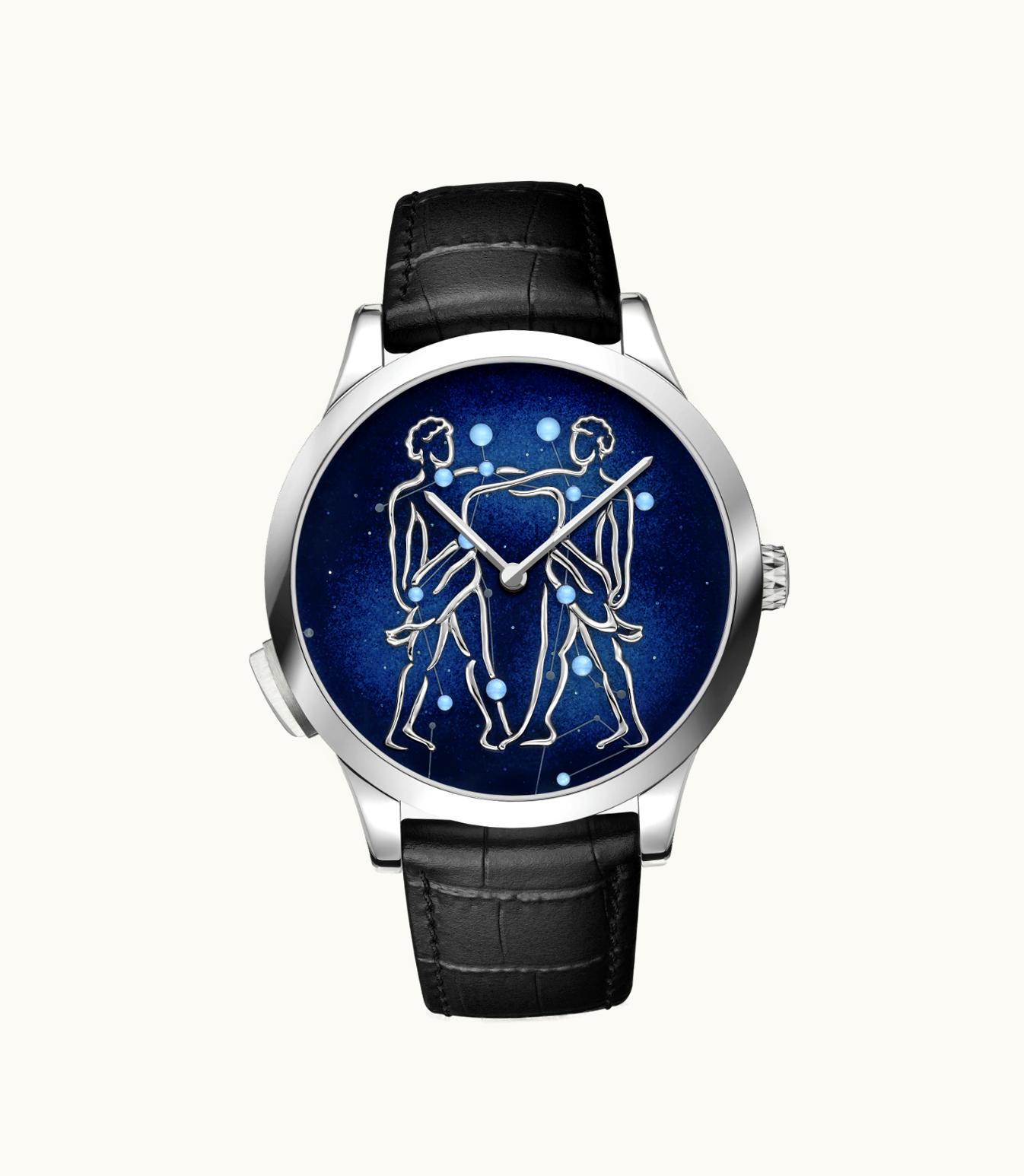 Van Cleef & Arpels Van Cleef & Arpels Midnight Zodiaque Lumineux Geminorum (Gemini) Watch Poetic Complications®