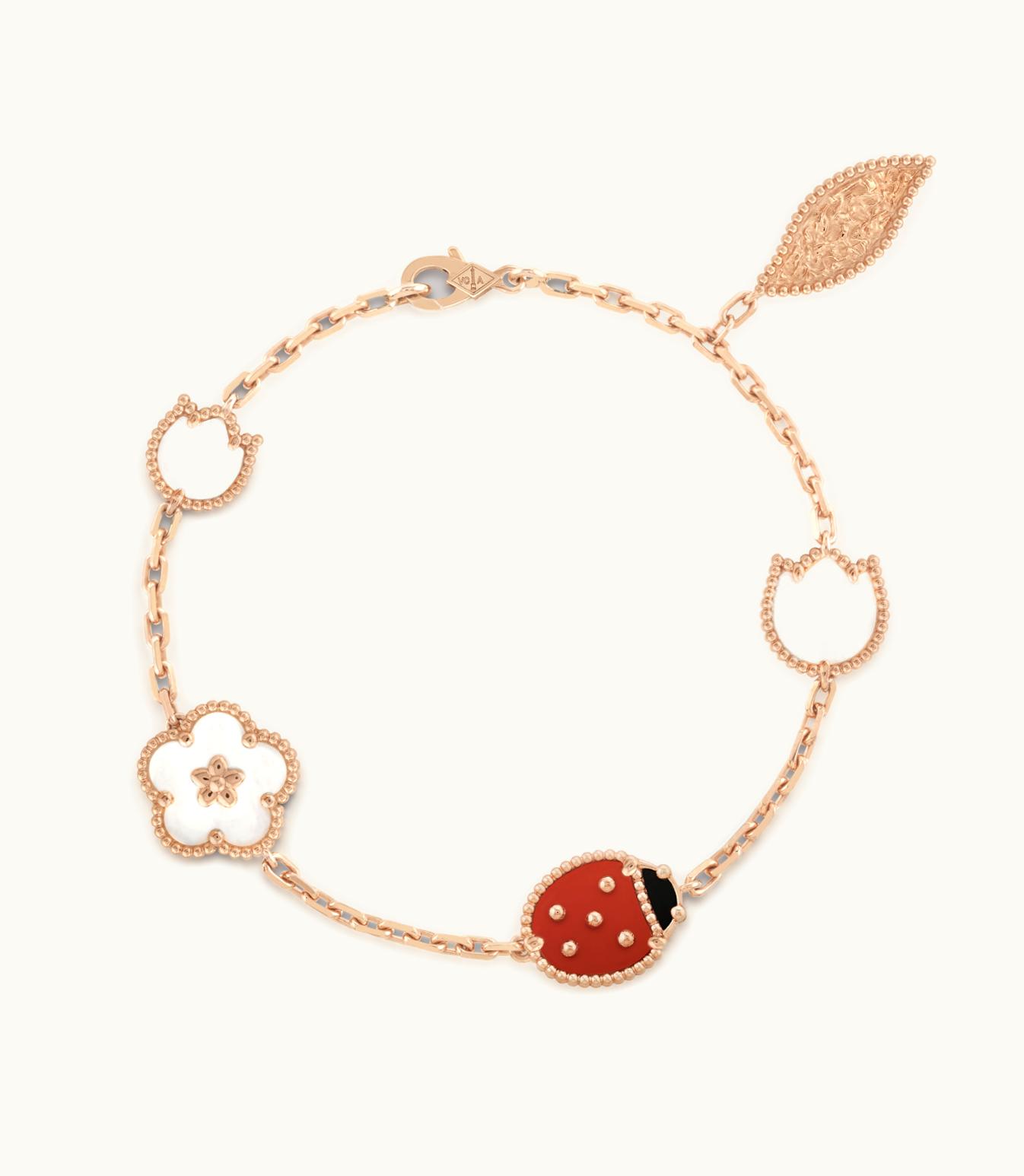 Van Cleef & Arpels Van Cleef & Arpels Lucky Spring Bracelet, 5 Motifs Fauna