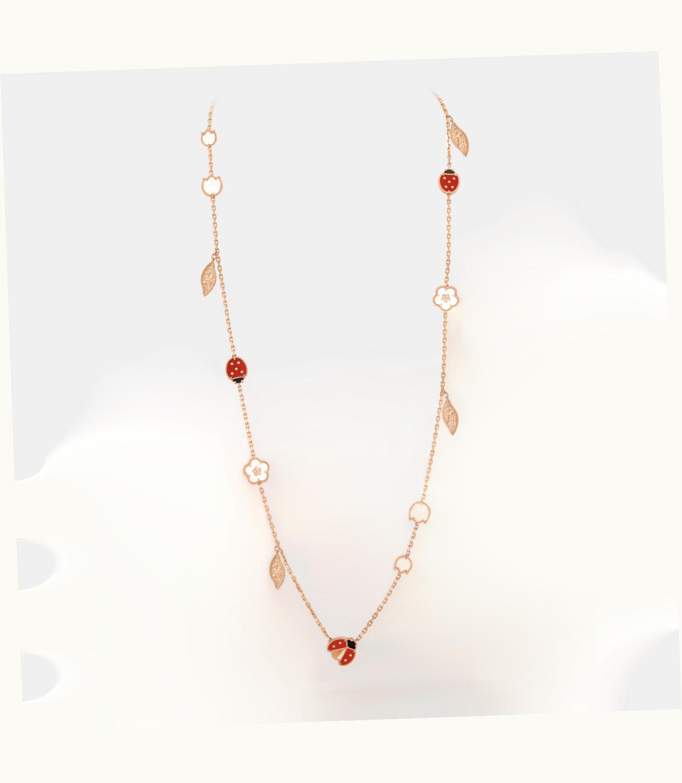 Van Cleef & Arpels Van Cleef & Arpels Lucky Spring Long Necklace, 15 Motifs Fauna