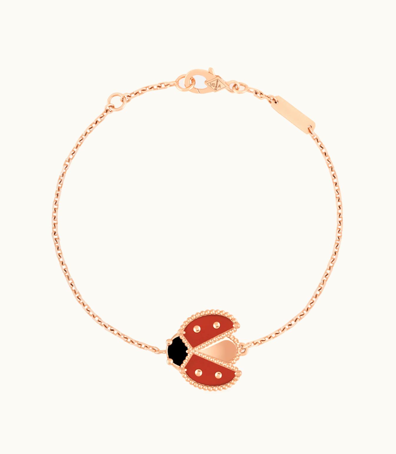 Van Cleef & Arpels Van Cleef & Arpels Lucky Spring Bracelet, Open Wings Ladybug Fauna
