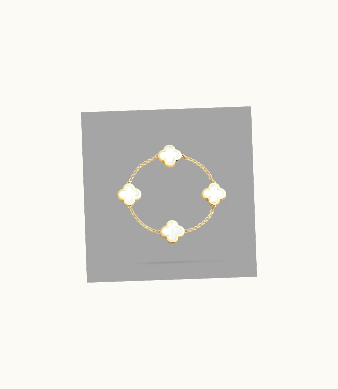 Van Cleef & Arpels Van Cleef & Arpels Pure Alhambra Bracelet, 4 Motifs Alhambra®