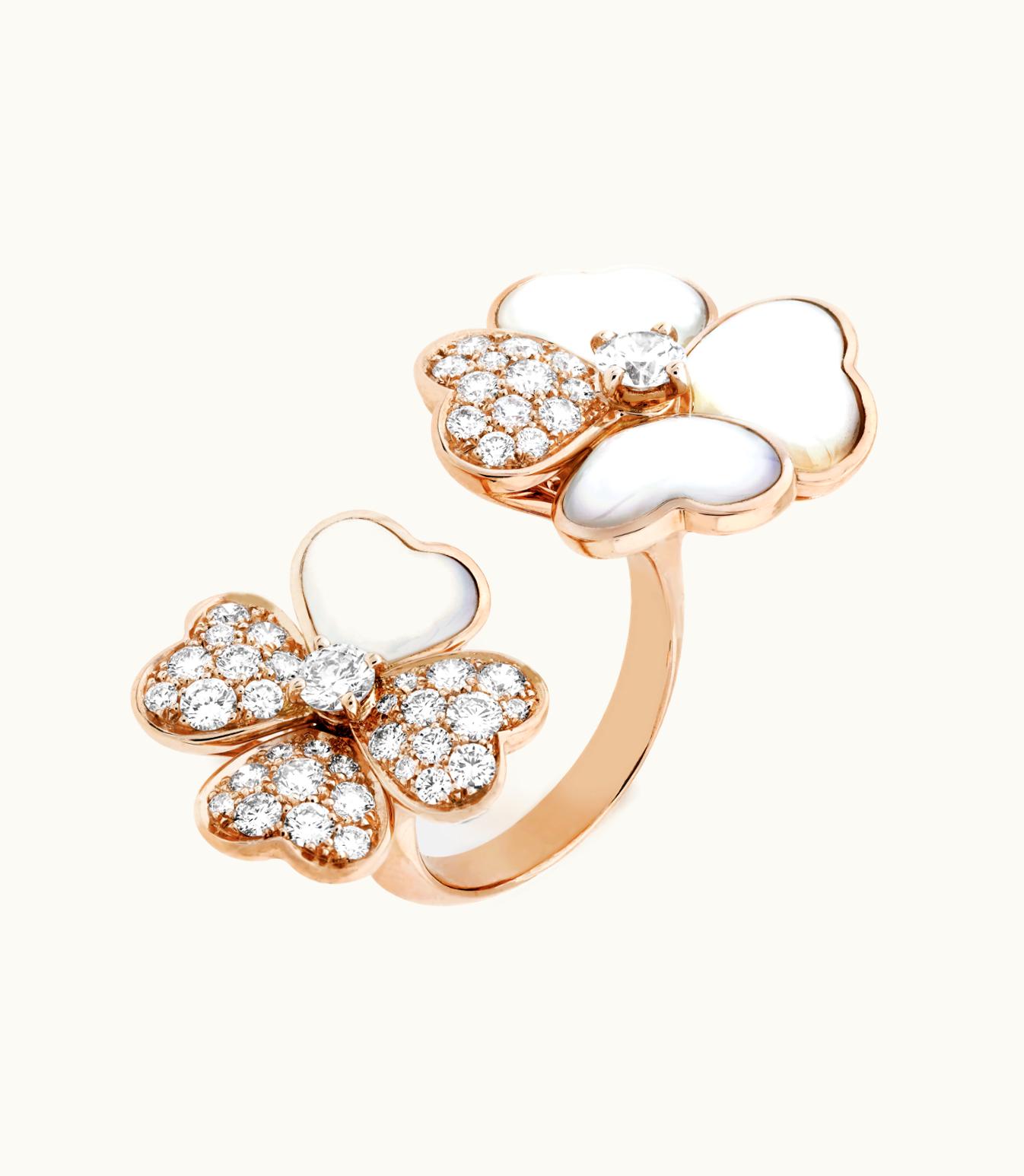 Van Cleef & Arpels Van Cleef & Arpels Cosmos Between The Finger Ring Flora