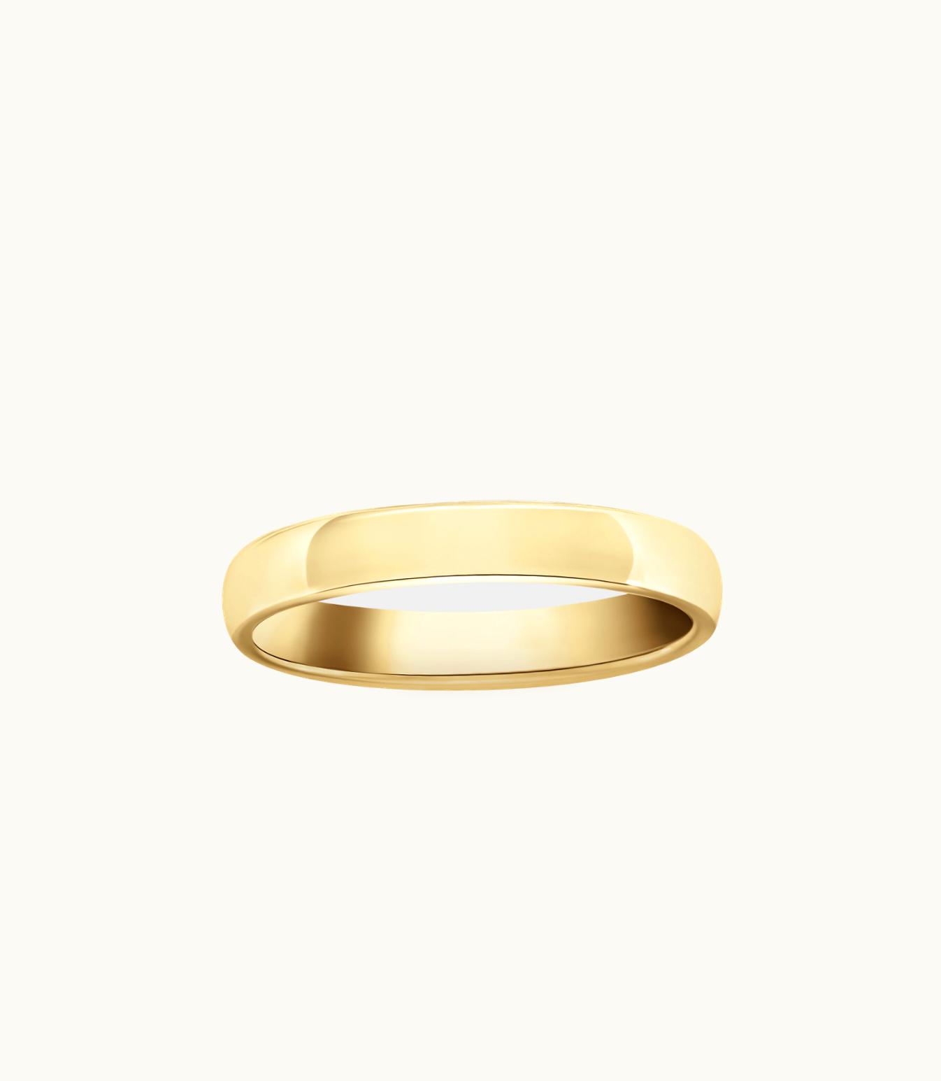 Van Cleef & Arpels Tendrement Wedding Band, 3 Mm, 18k Yellow Gold