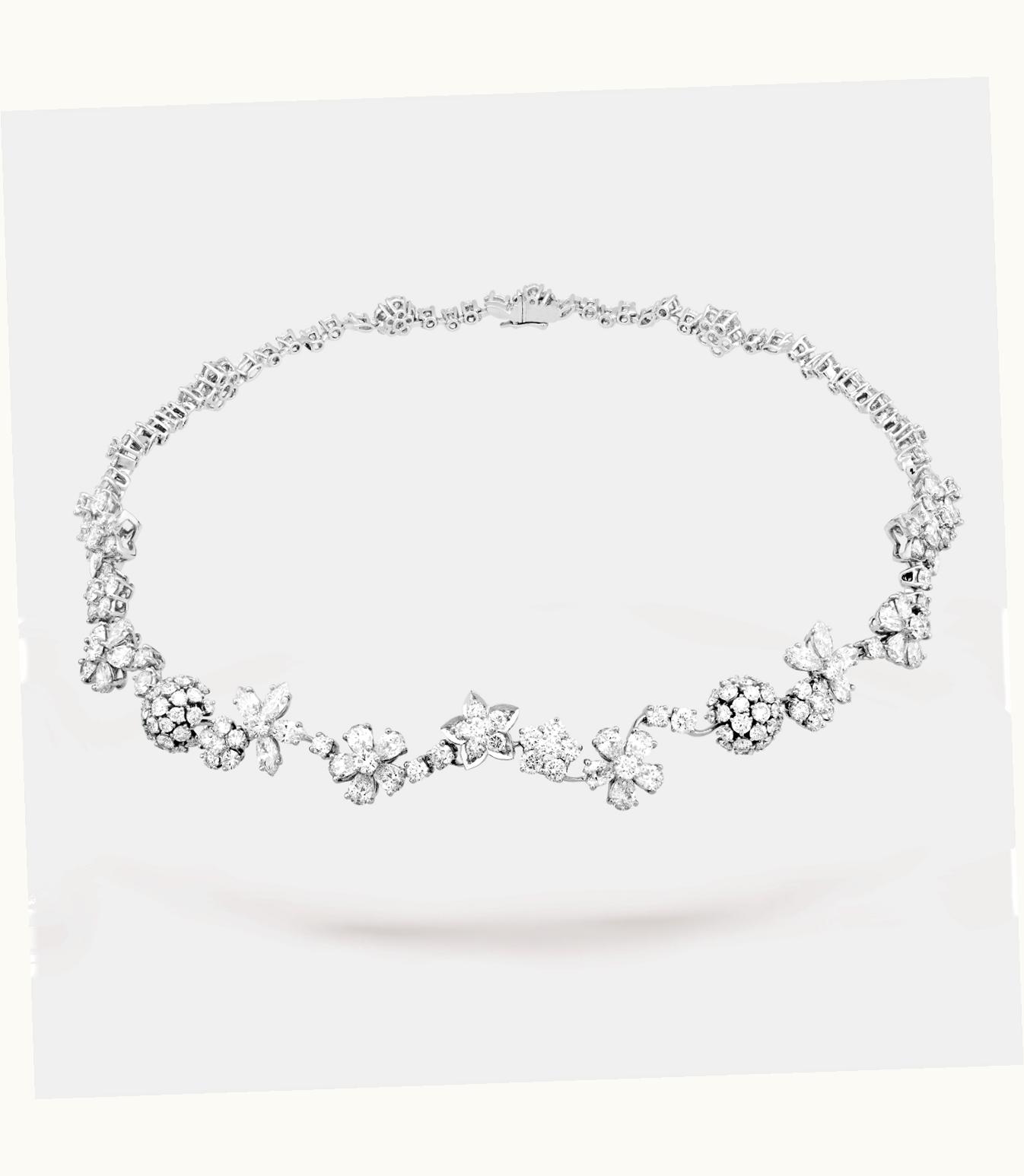 Van Cleef & Arpels Van Cleef & Arpels Folie Des Prés Necklace White Diamond High Jewelry