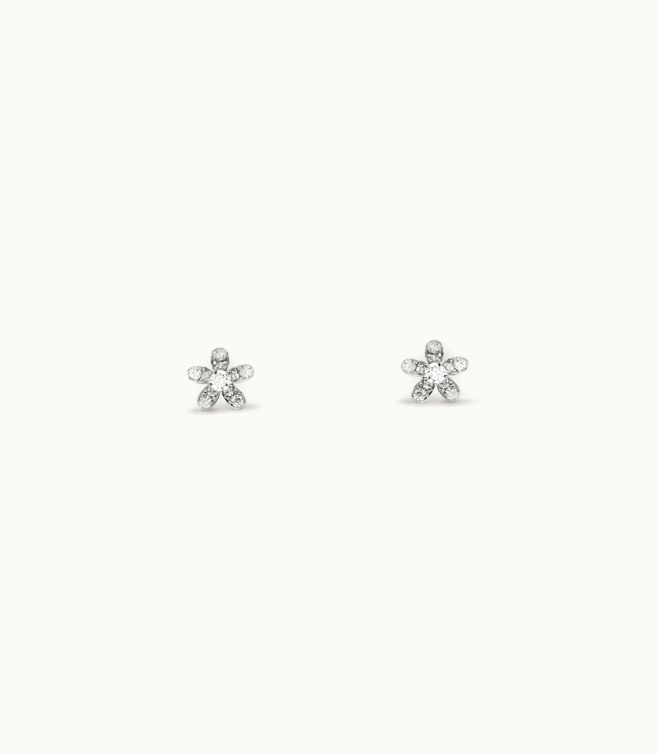 Van Cleef & Arpels Van Cleef & Arpels Socrate Earstuds, 1 Flower Flora