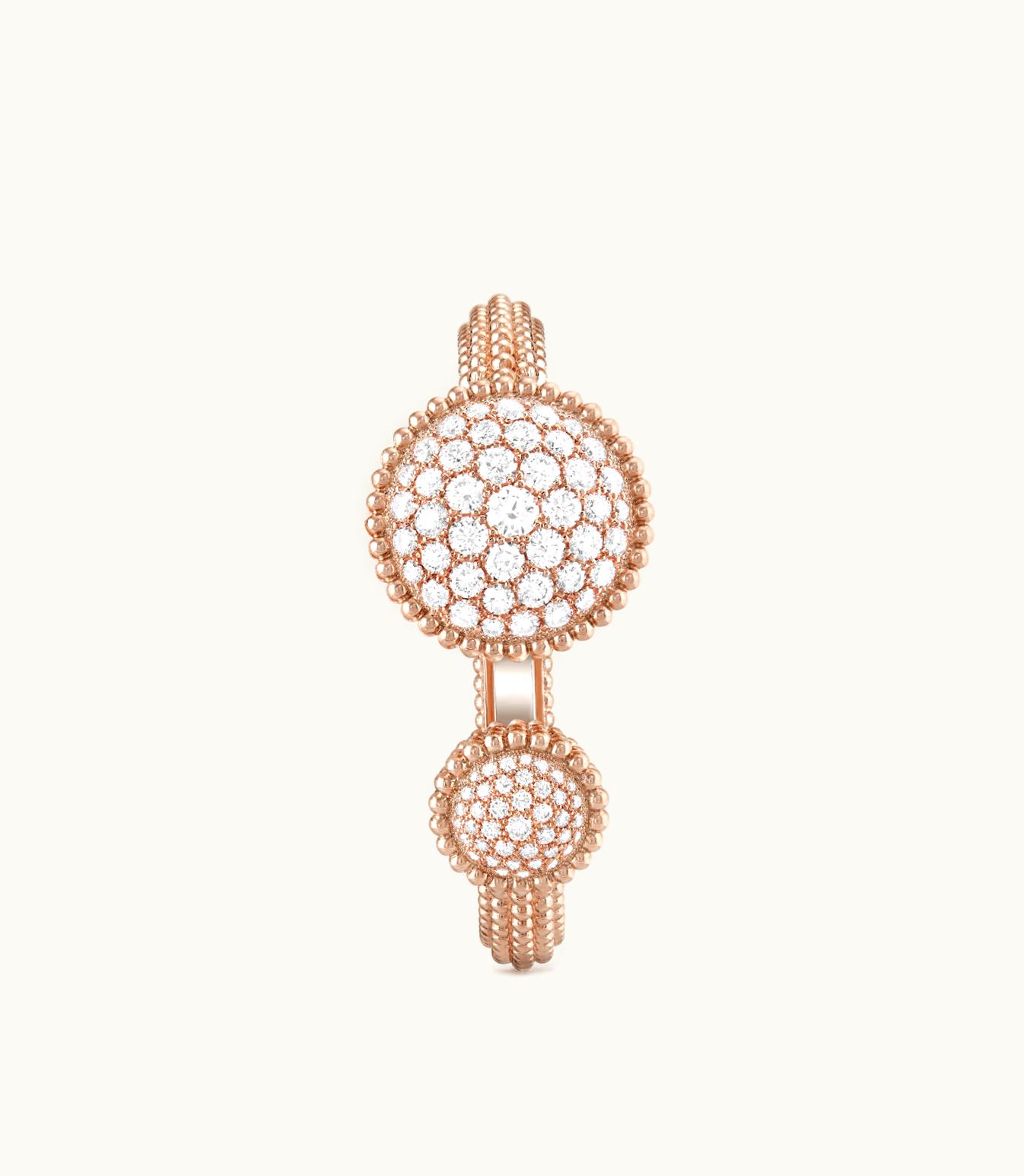 Van Cleef & Arpels Van Cleef & Arpels Perlée Toi & Moi Watch, Small Model Perlée™