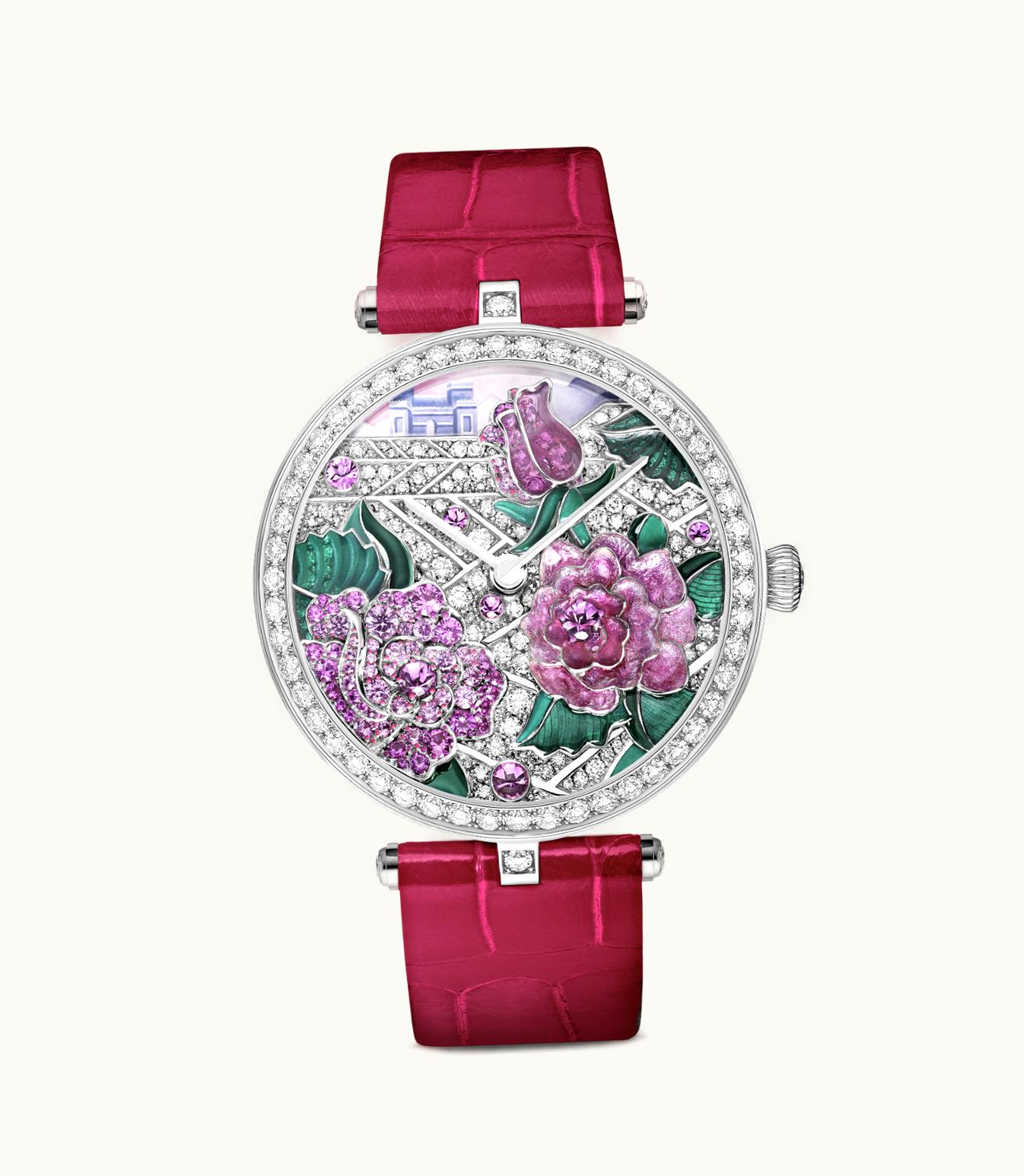 Van Cleef & Arpels Van Cleef & Arpels Lady Arpels Poème Rose Watch Extraordinary Dials™