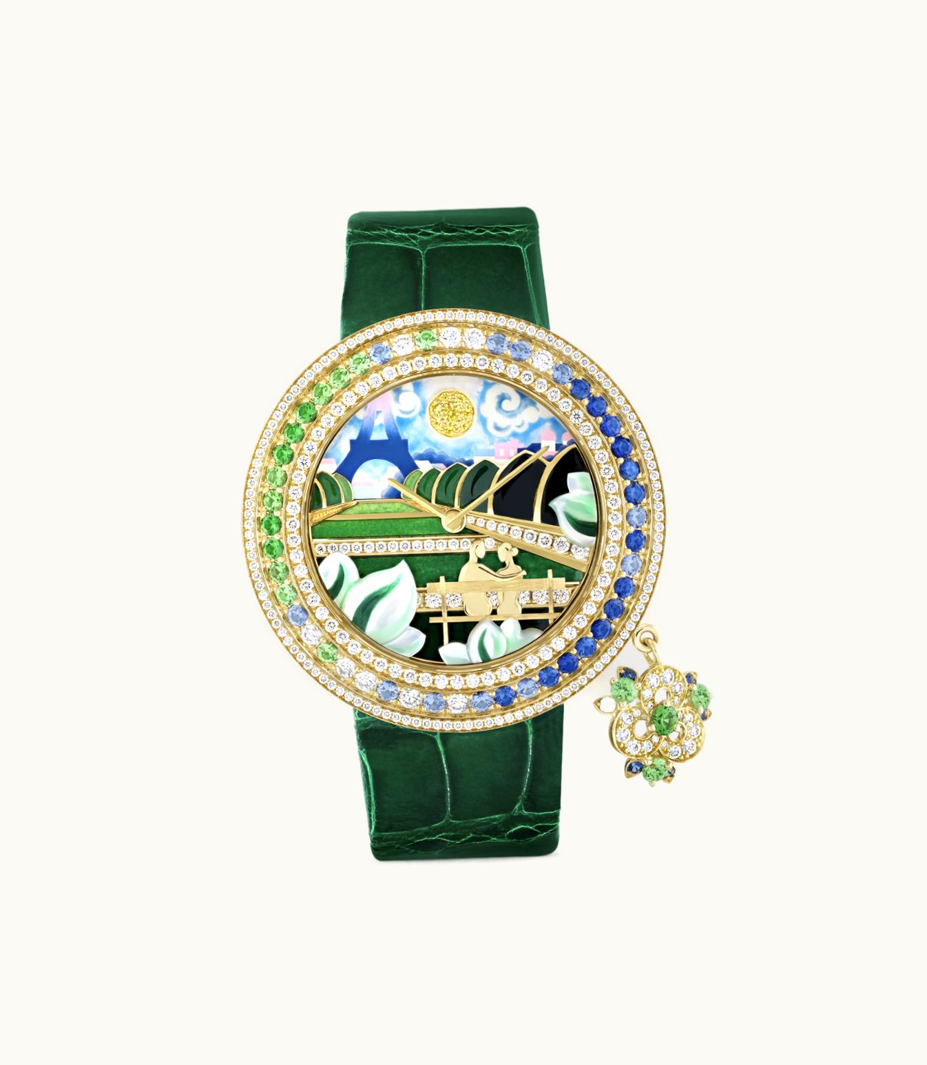 Van Cleef & Arpels Van Cleef & Arpels Charms Romance Parisienne Promenade Watch Extraordinary Dials™