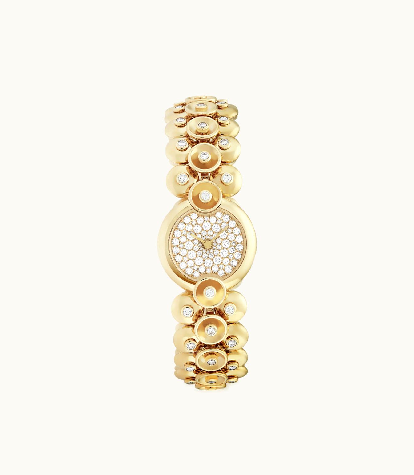 Van Cleef & Arpels Bouton D'Or® Watch, Small Model High Jewelry Watches