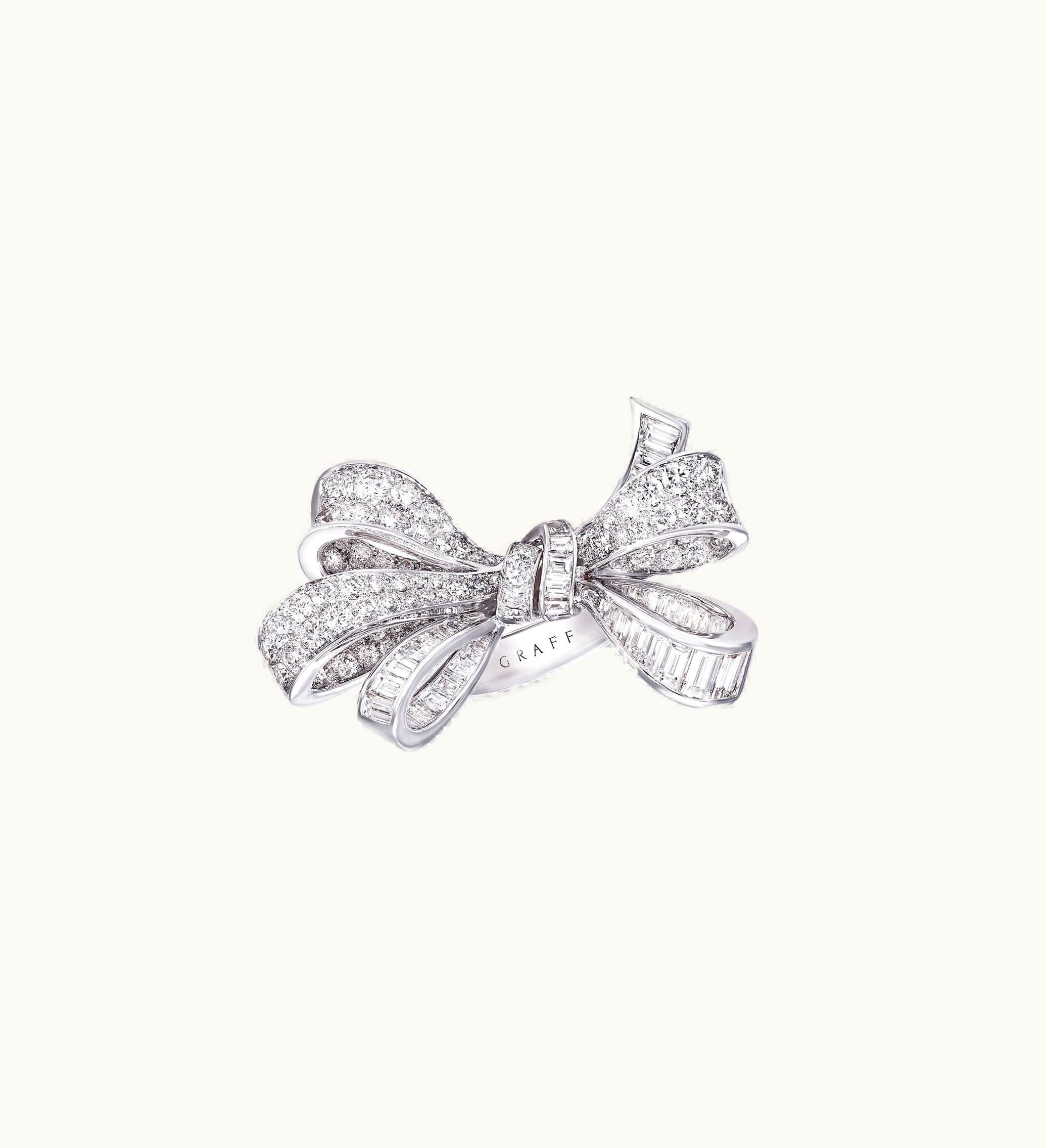 Graff Graff Tilda's Bow Double Knot Diamond Ring
