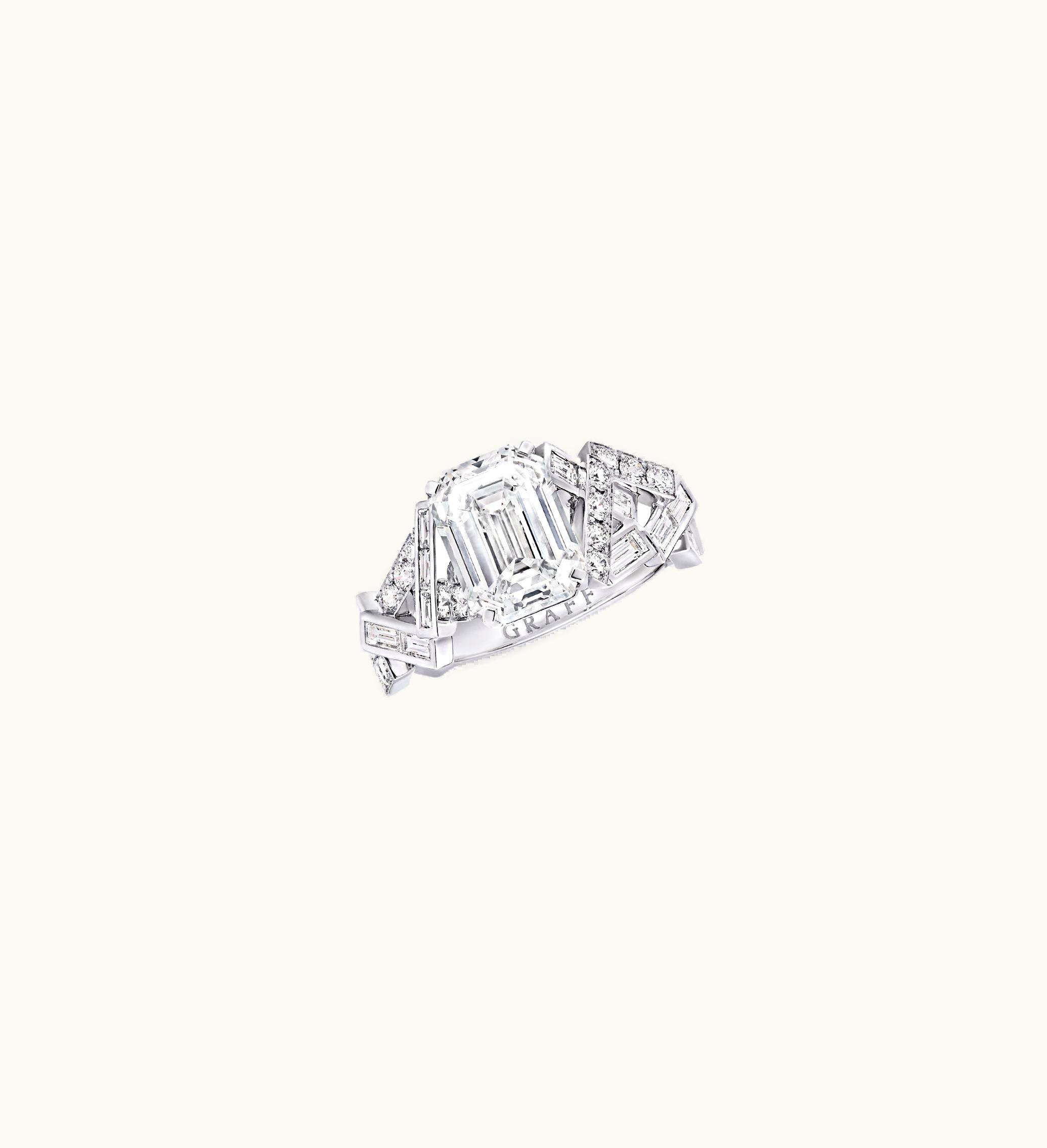 Graff Graff Threads Solitaire Diamond Ring