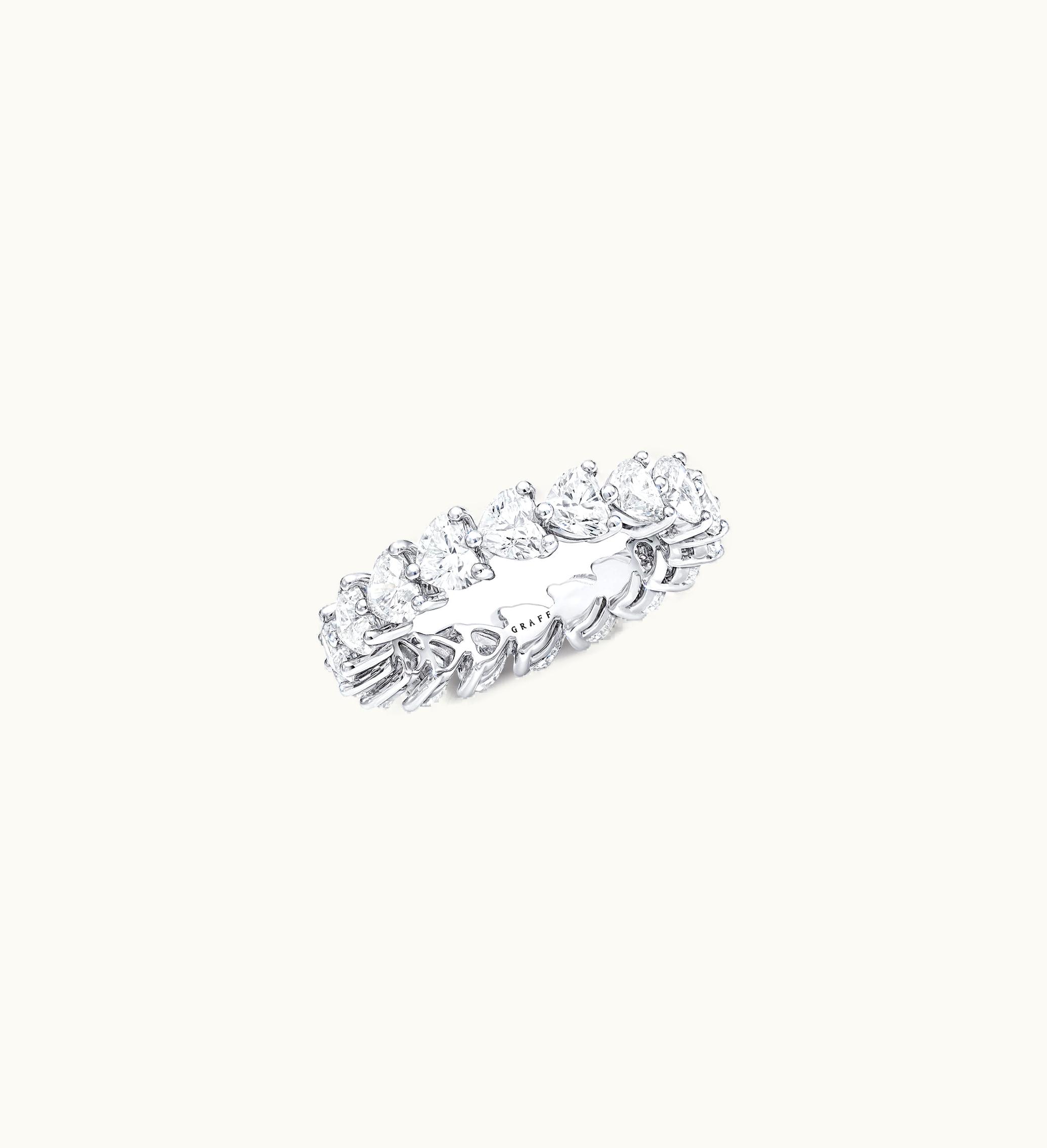 Graff Graff Heart Shape Diamond Wedding Band UZ0184917