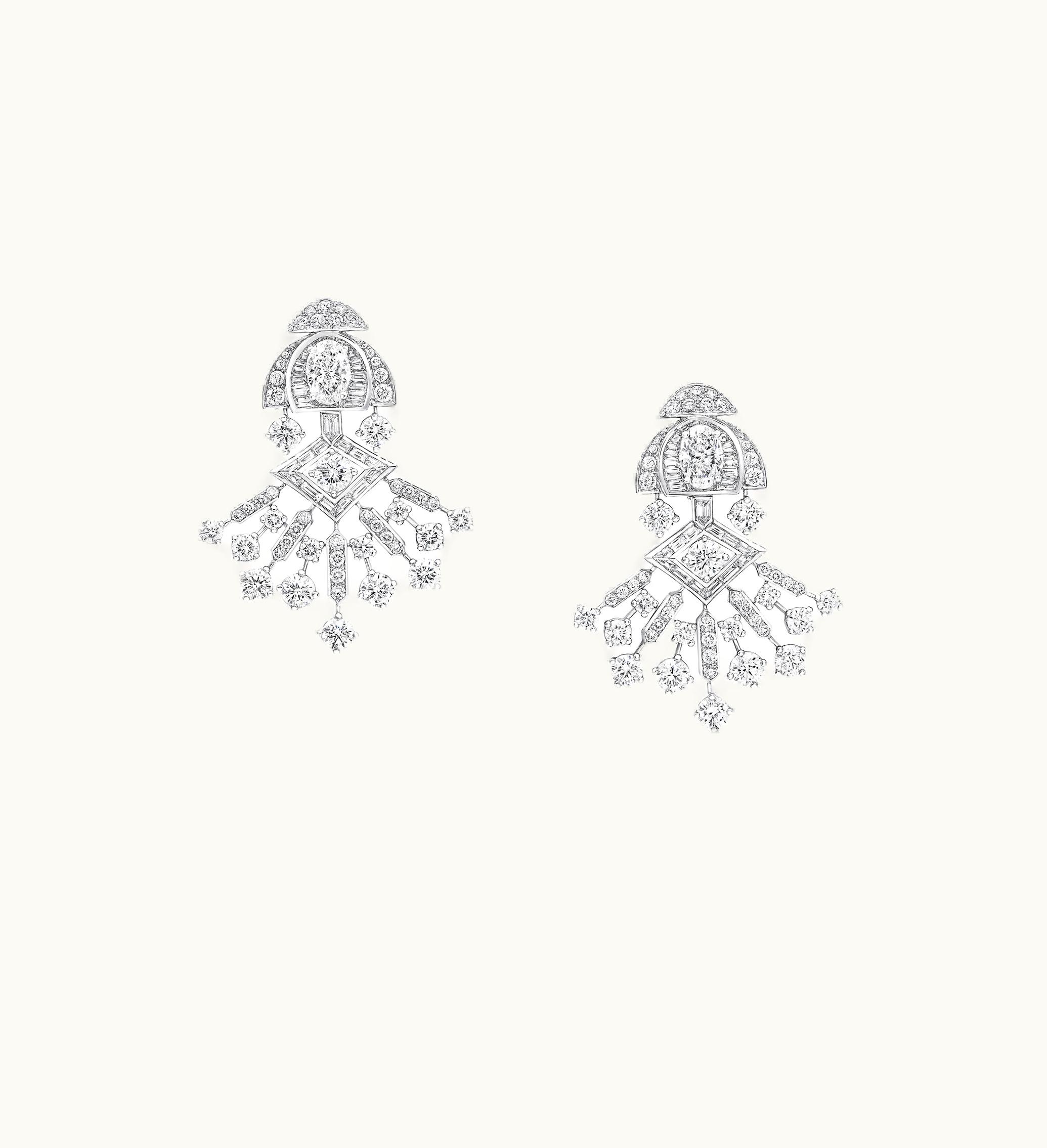 Graff Graff Night Moon Diamond High Jewellery Earrings