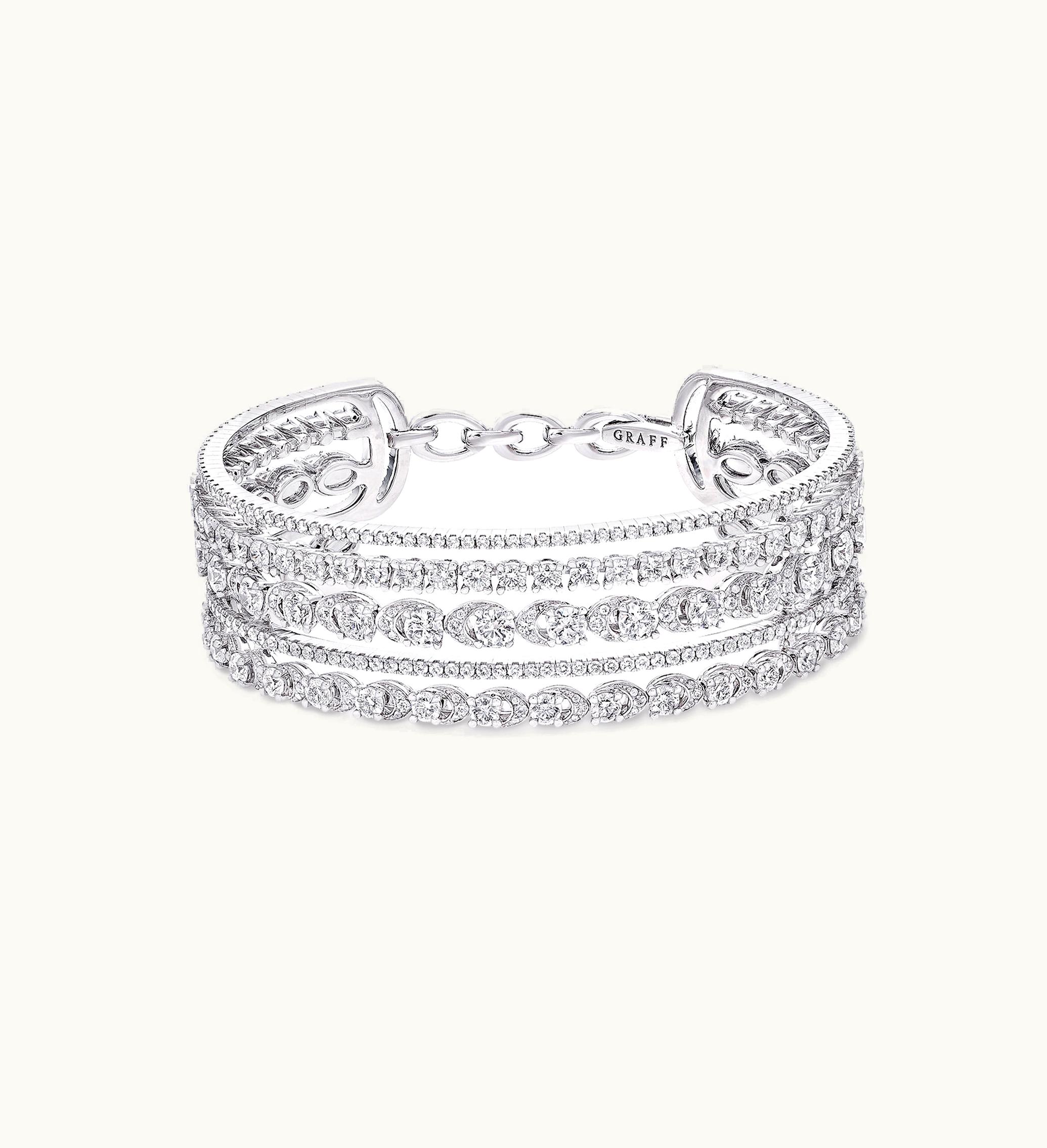 Graff Graff Gateway Five Row Diamond Bangle