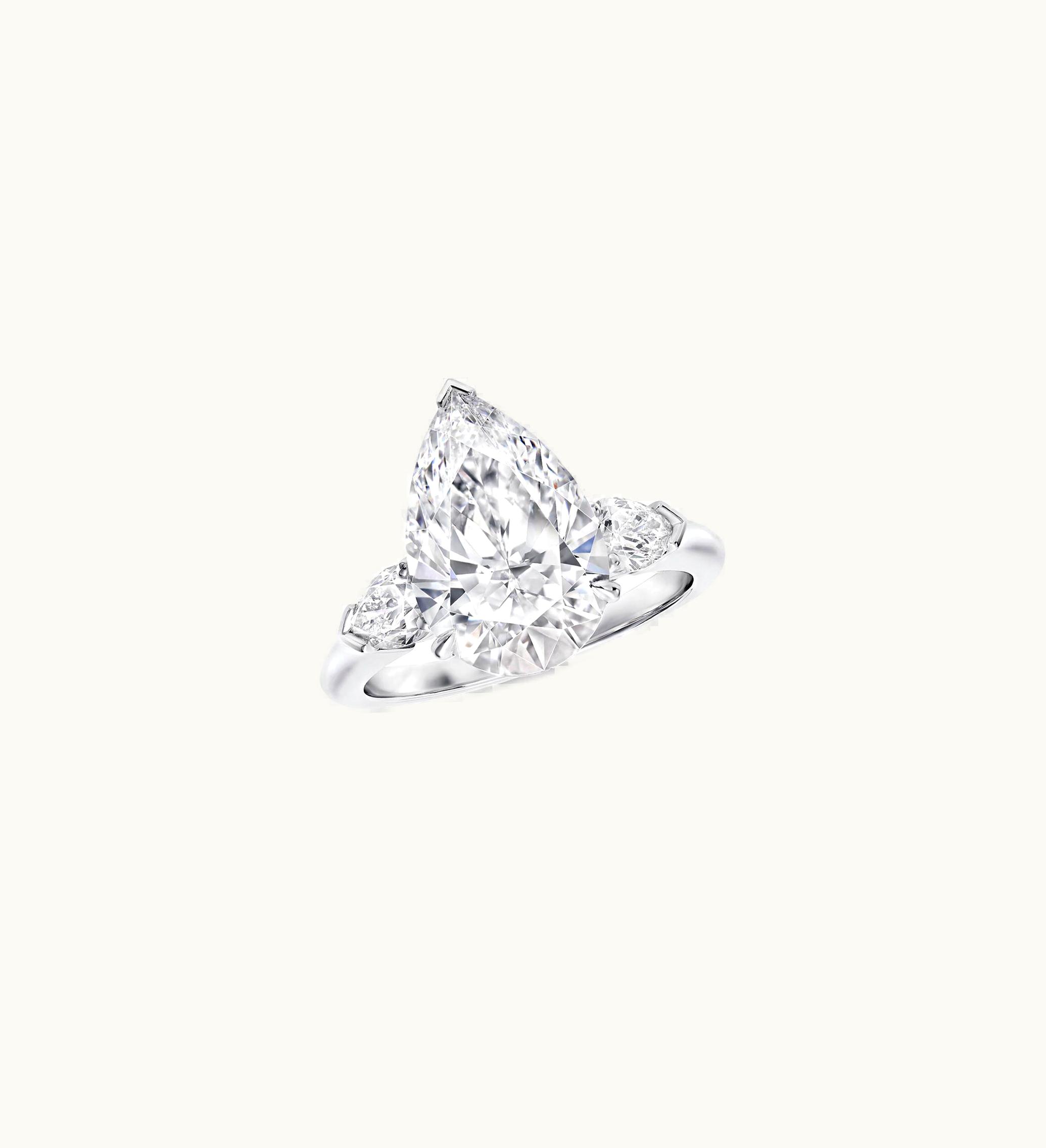 Graff Graff Pear Shape Diamond High Jewellery Ring