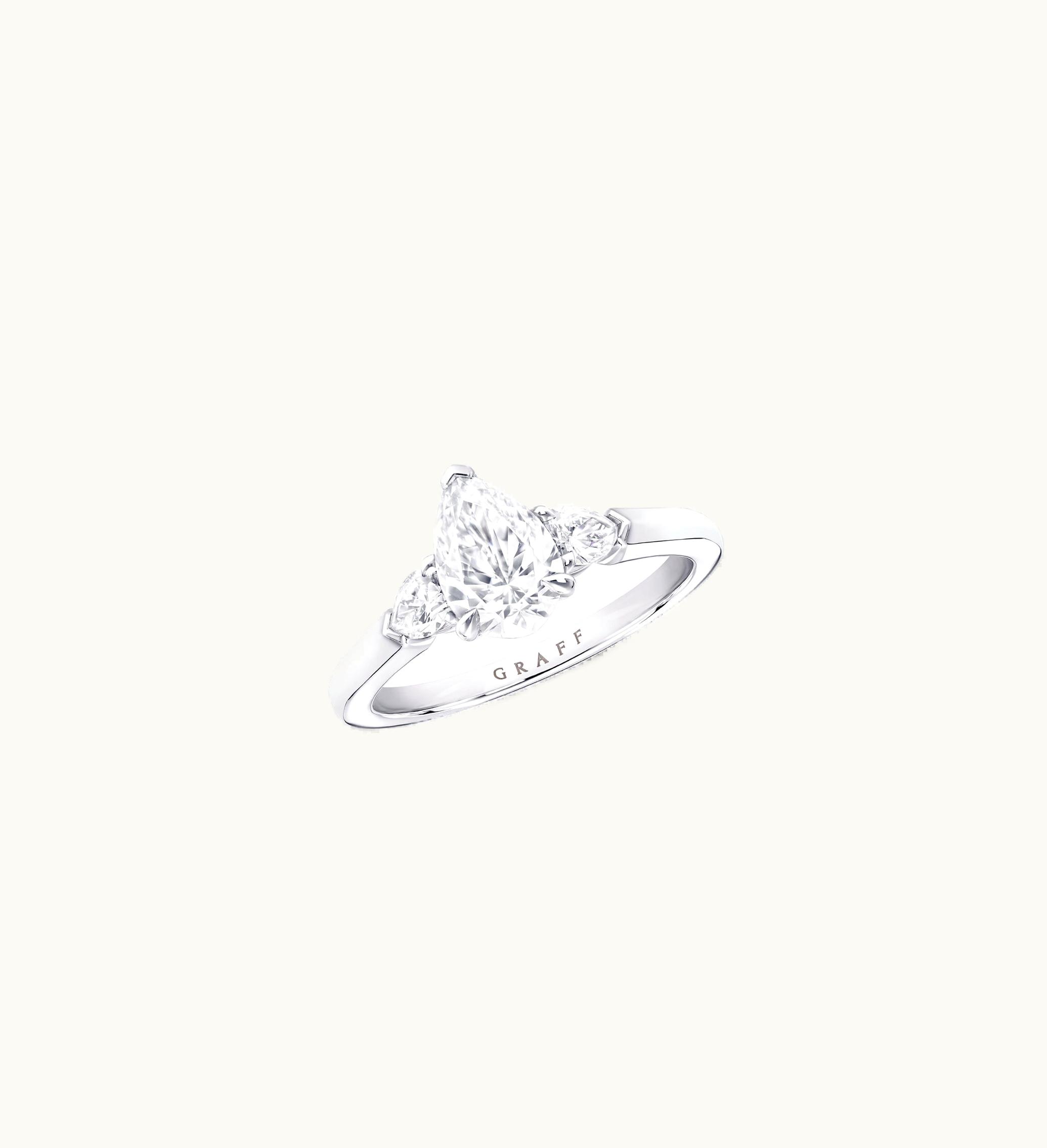 Graff Graff Promise Pear Shape Diamond Engagement Ring UZ0185102
