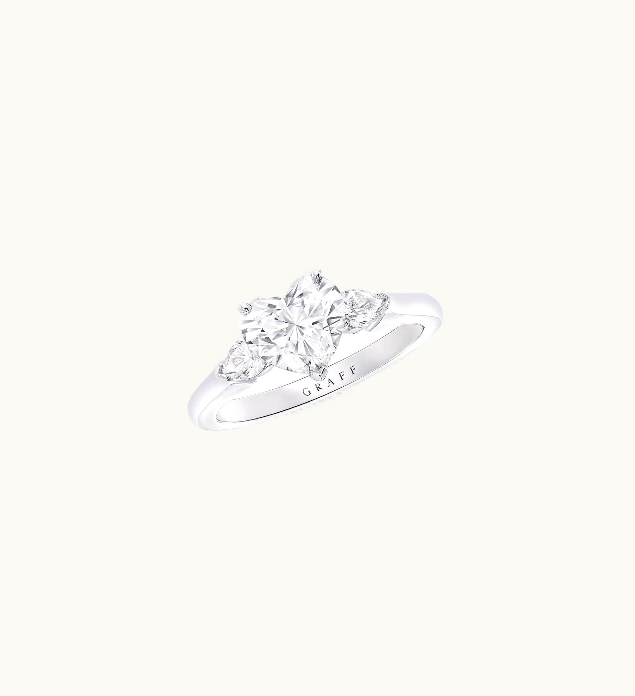 Graff Graff Promise Heart Shape Diamond Engagement Ring UZ0185105