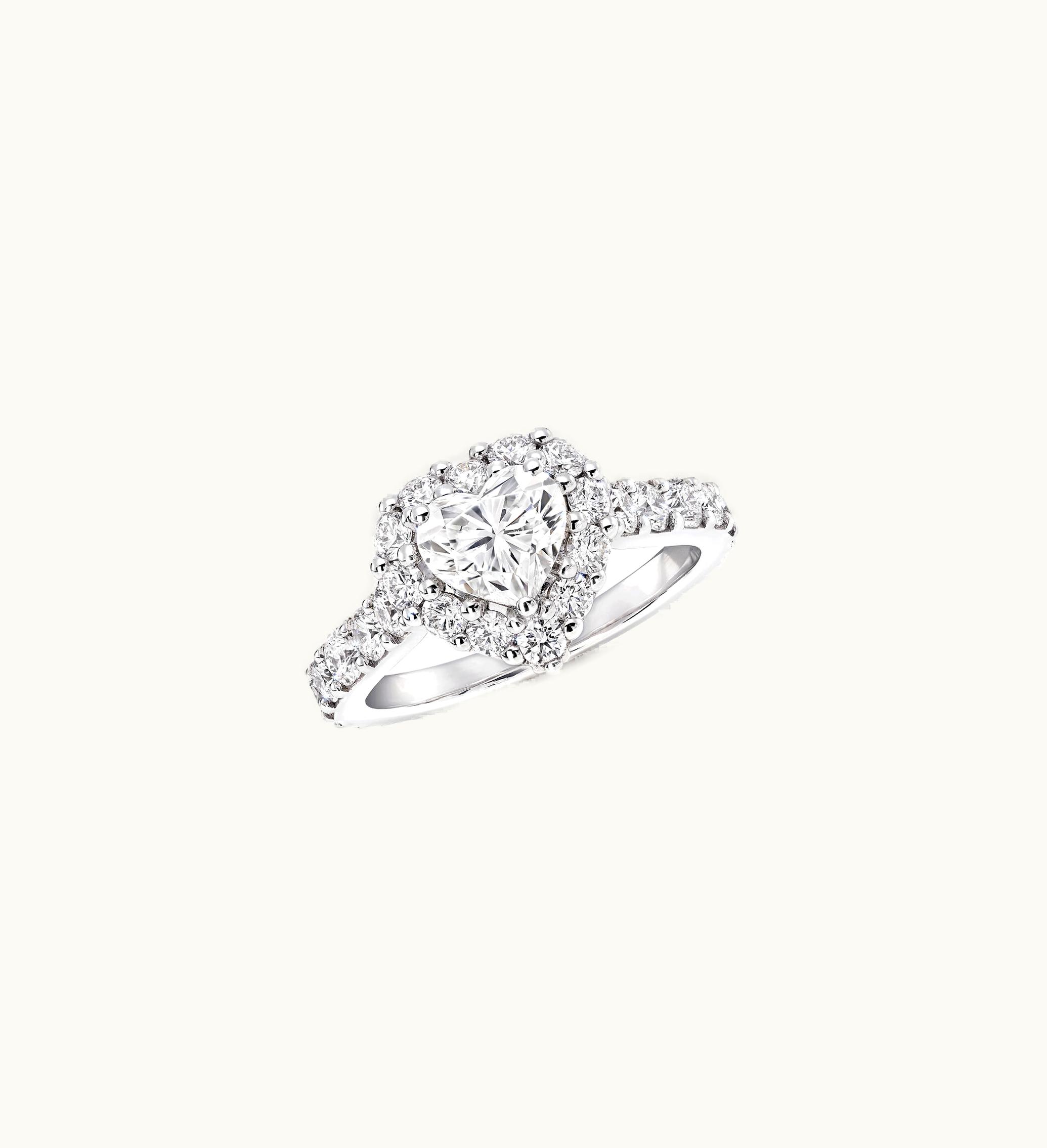 Graff Graff Icon Heart Shape Diamond Engagement Ring