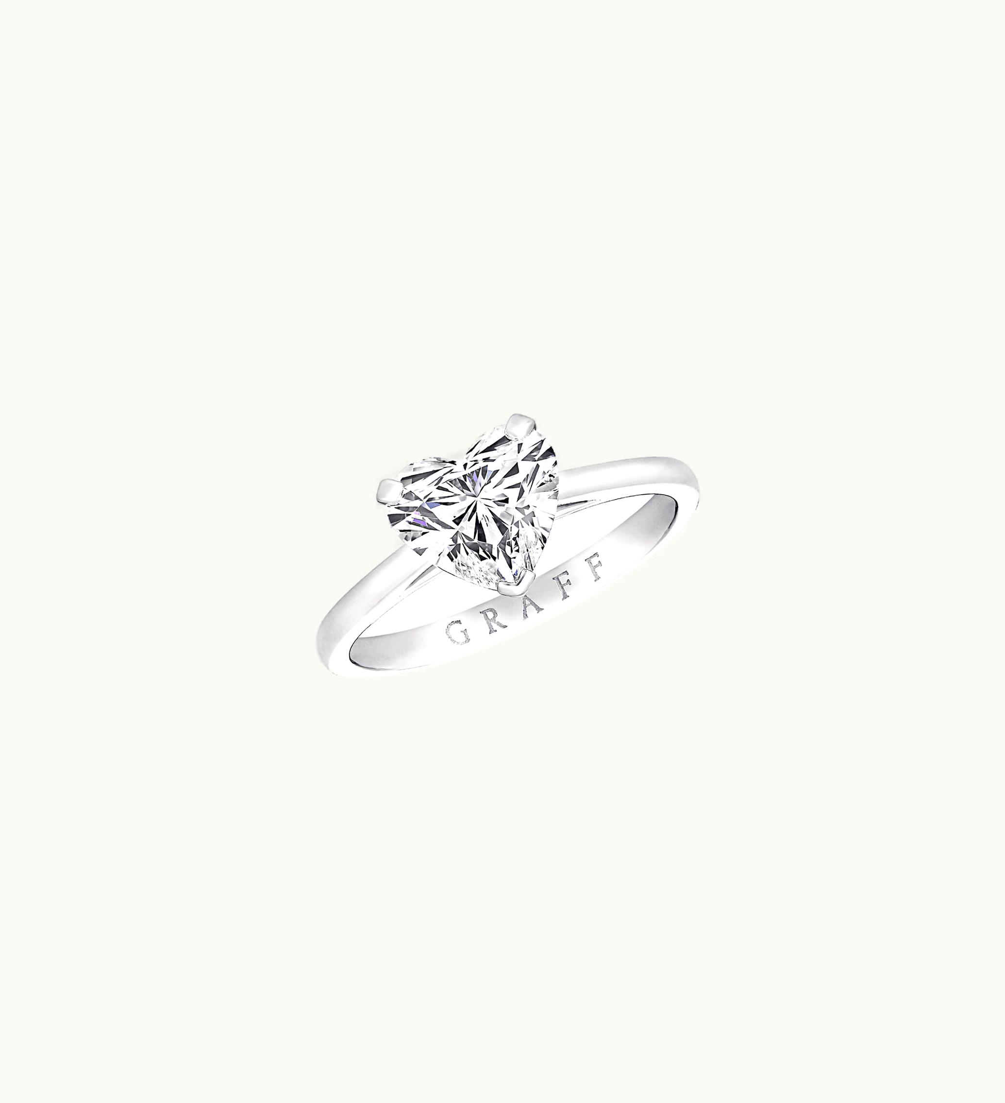 Graff Graff Paragon Heart Shape Diamond Engagement Ring