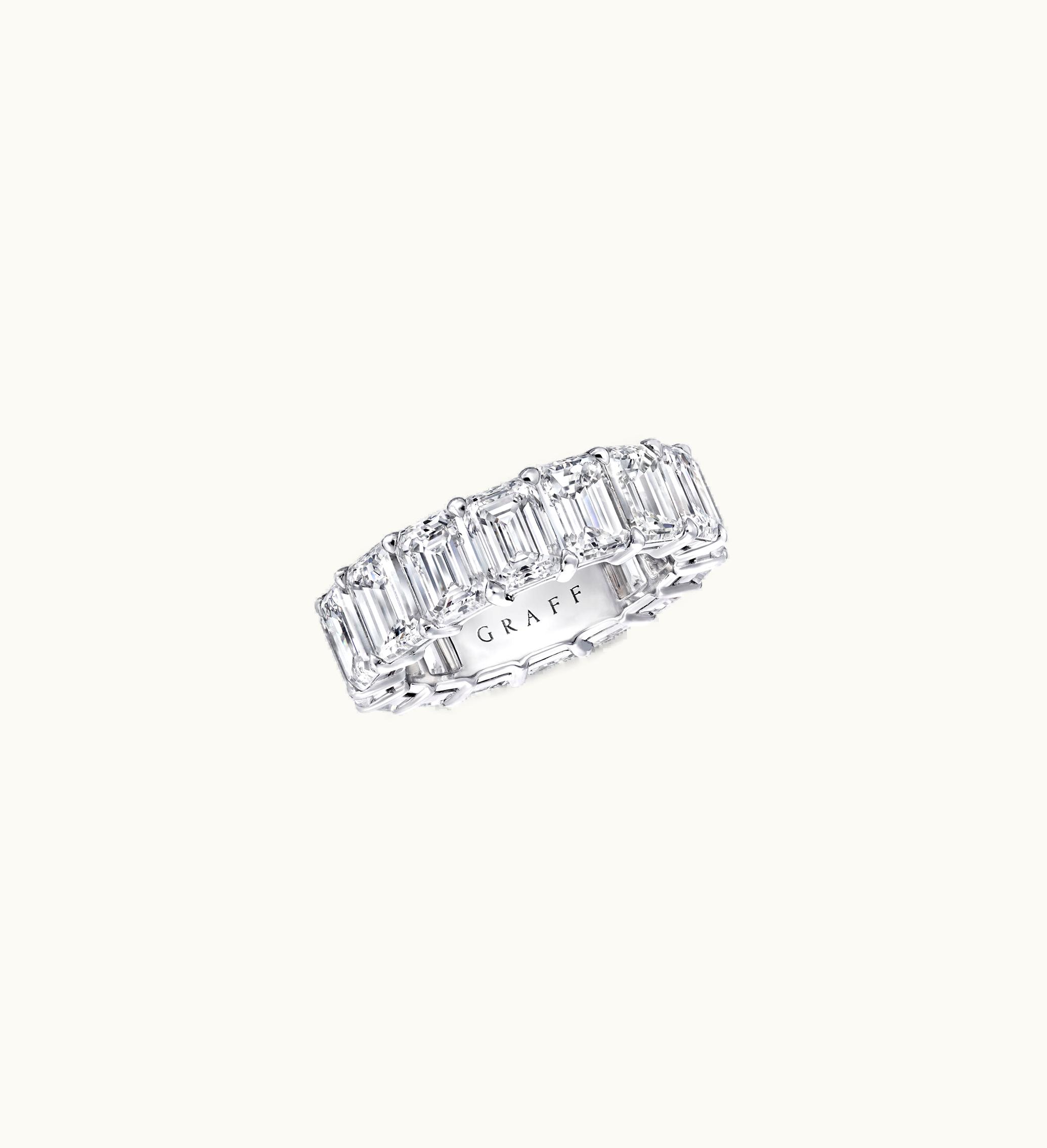 Graff Graff Emerald Cut Diamond Wedding Band UZ0185165