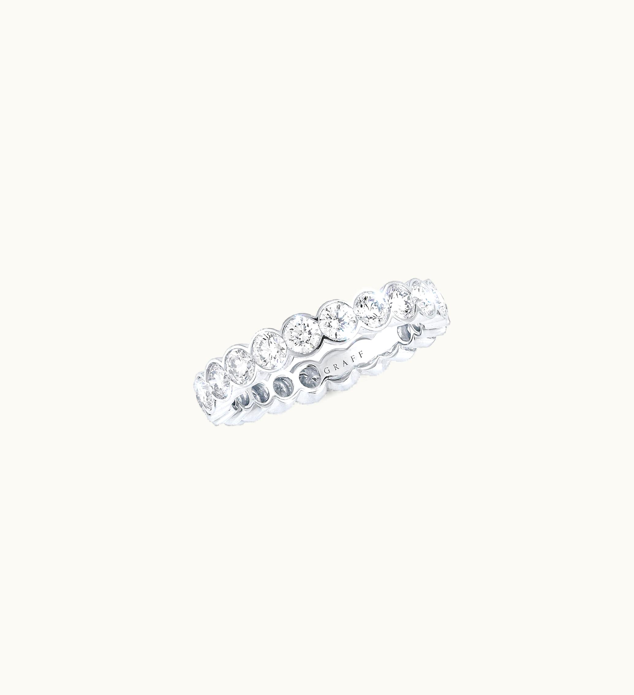 Graff Graff Bezel Set Round Diamond Wedding Band UZ0185170