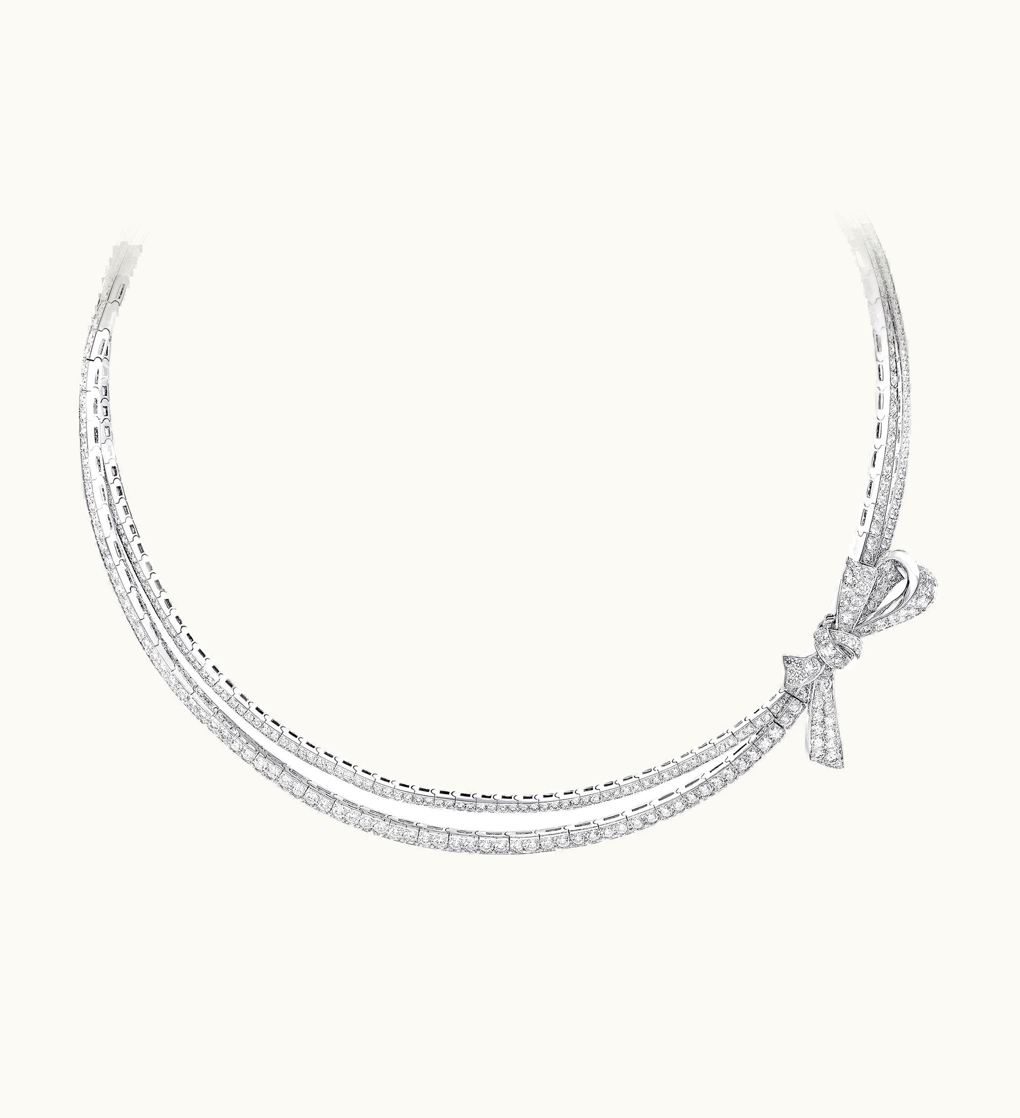 Graff Graff Tilda's Bow Diamond Necklace