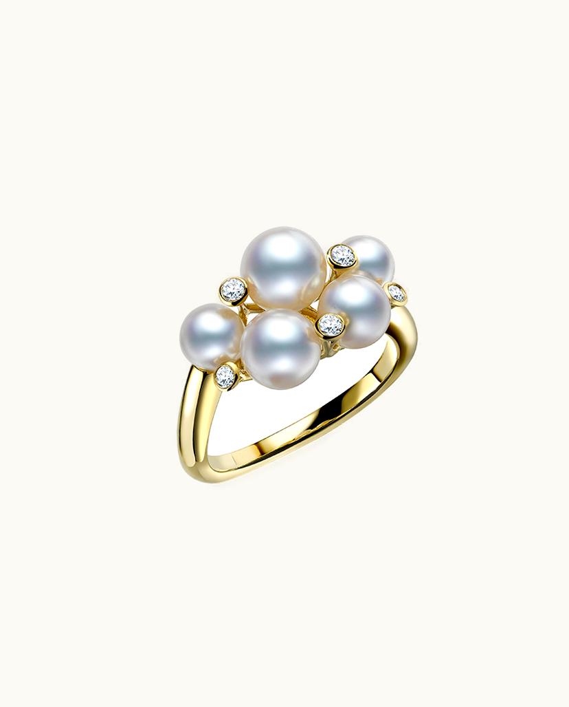 Mikimoto Mikimoto Bubble Ring - Yellow Gold