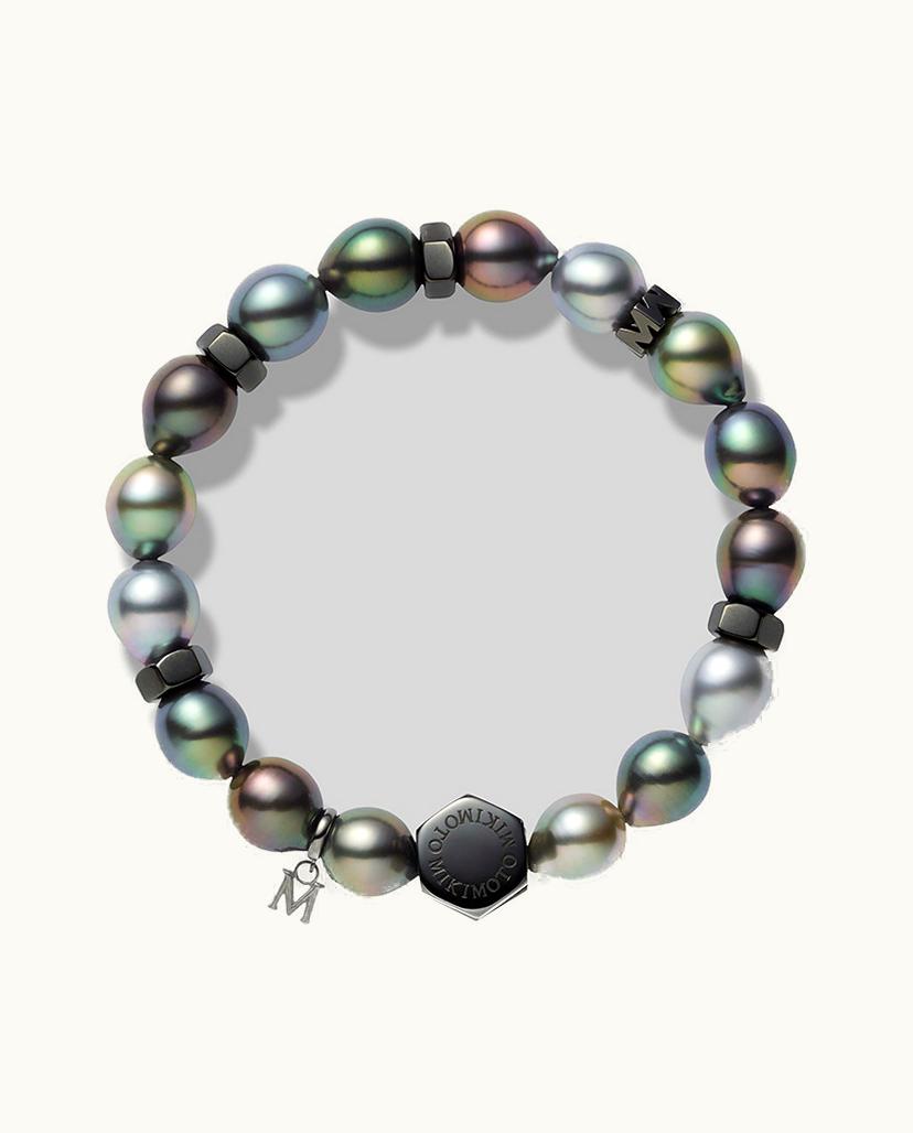 Mikimoto Mikimoto Passionoir Talisman Glide Black South Sea Cultured Pearl Bracelet UZ0186173