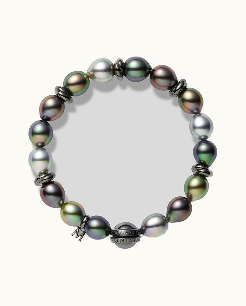Mikimoto Mikimoto Passionoir Talisman Glide Black South Sea Cultured Pearl Bracelet UZ0186179