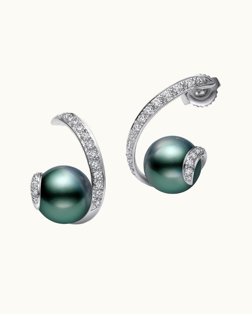 Mikimoto Mikimoto Rhapsody Earrings - Black South Sea