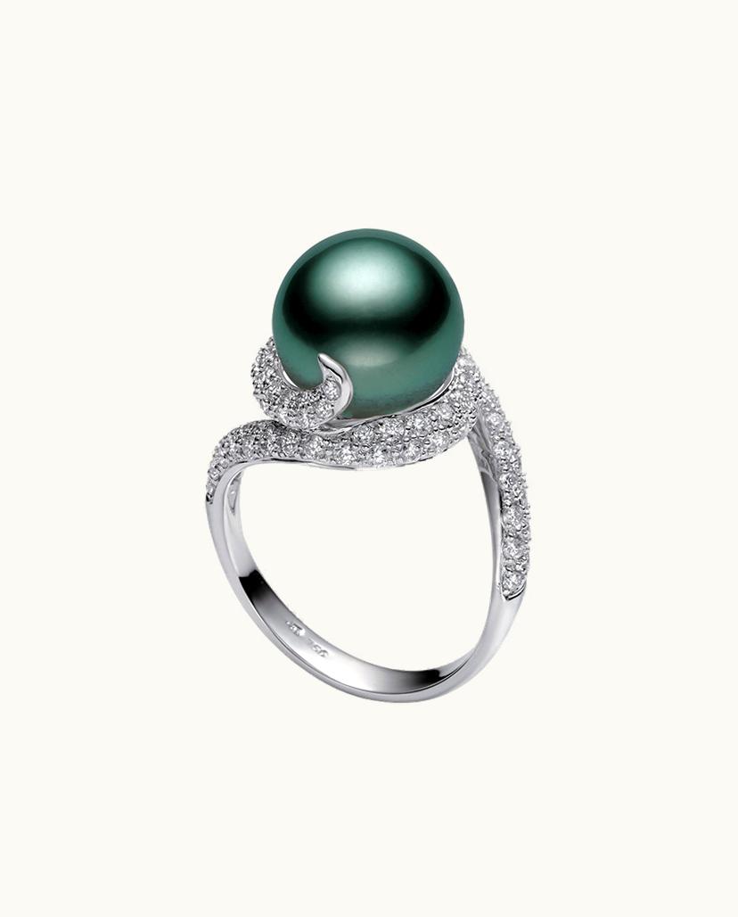 Mikimoto Mikimoto Rhapsody Ring - Black South Sea