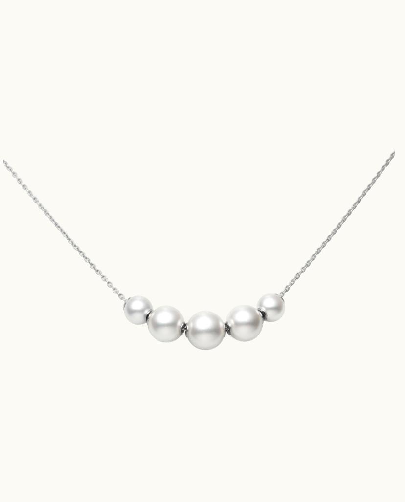 Mikimoto Mikimoto Pearls In Motion Pendant - White Gold