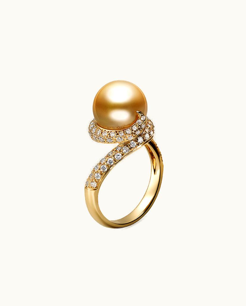 Mikimoto Mikimoto Rhapsody Ring - Golden South Sea