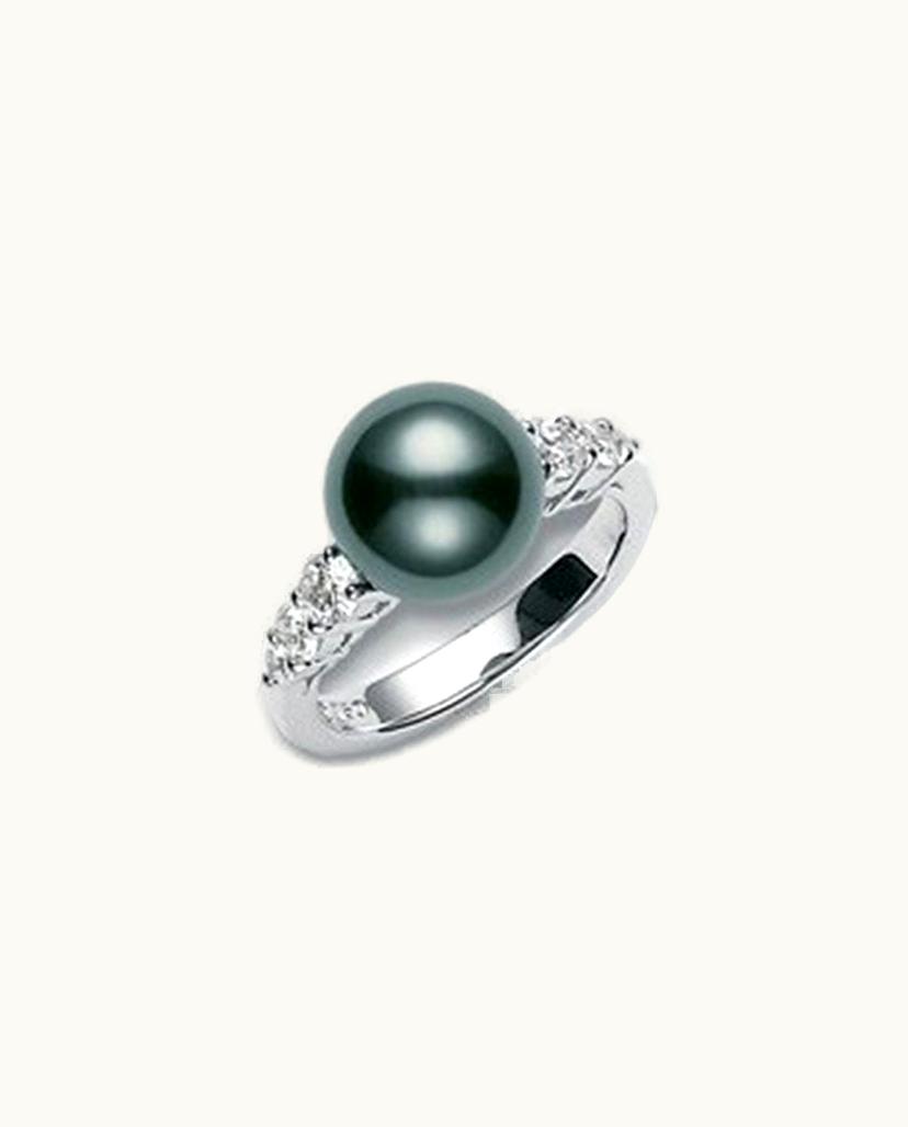 Mikimoto Mikimoto Morning Dew Ring - Black South Sea