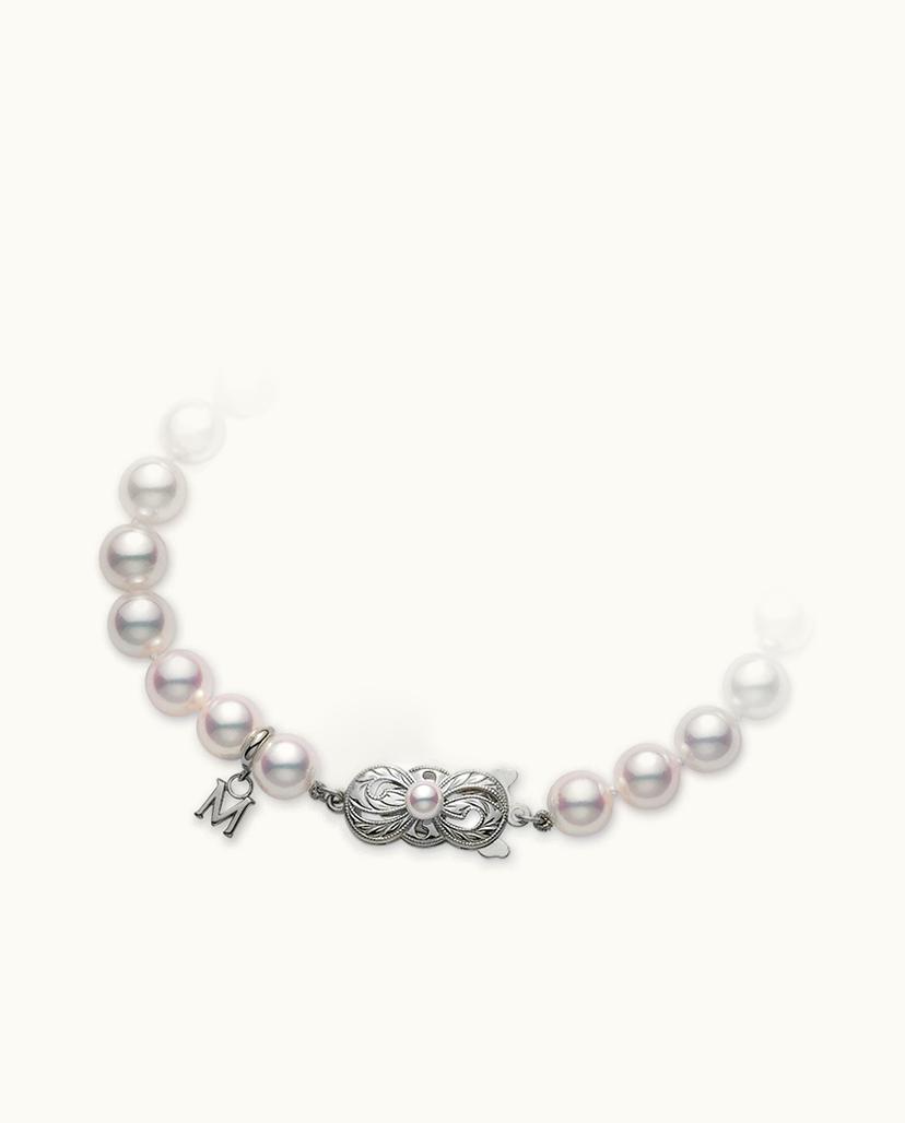 Mikimoto Mikimoto Strand Bracelet - White Gold Clasp