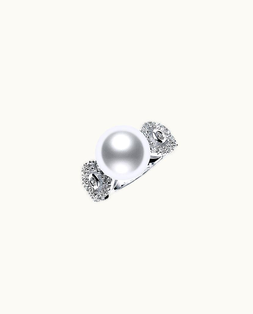 Mikimoto Mikimoto Ruyi Ring - White South Sea