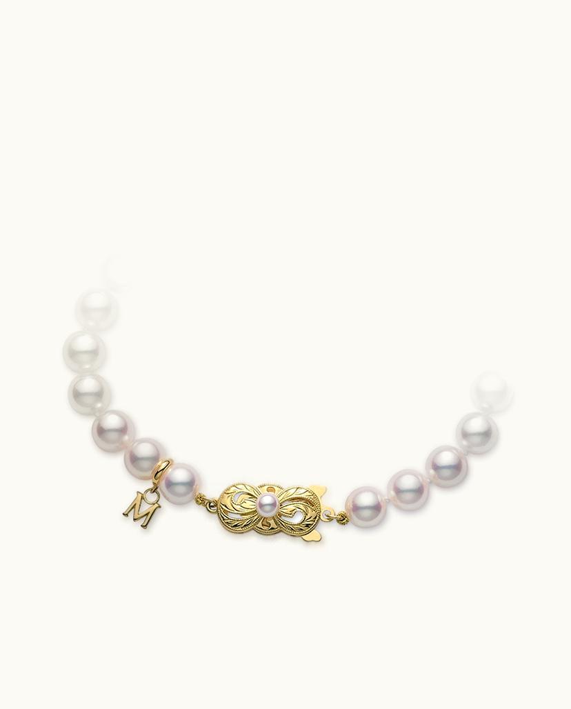Mikimoto Mikimoto Strand Bracelet - Yellow Gold Clasp