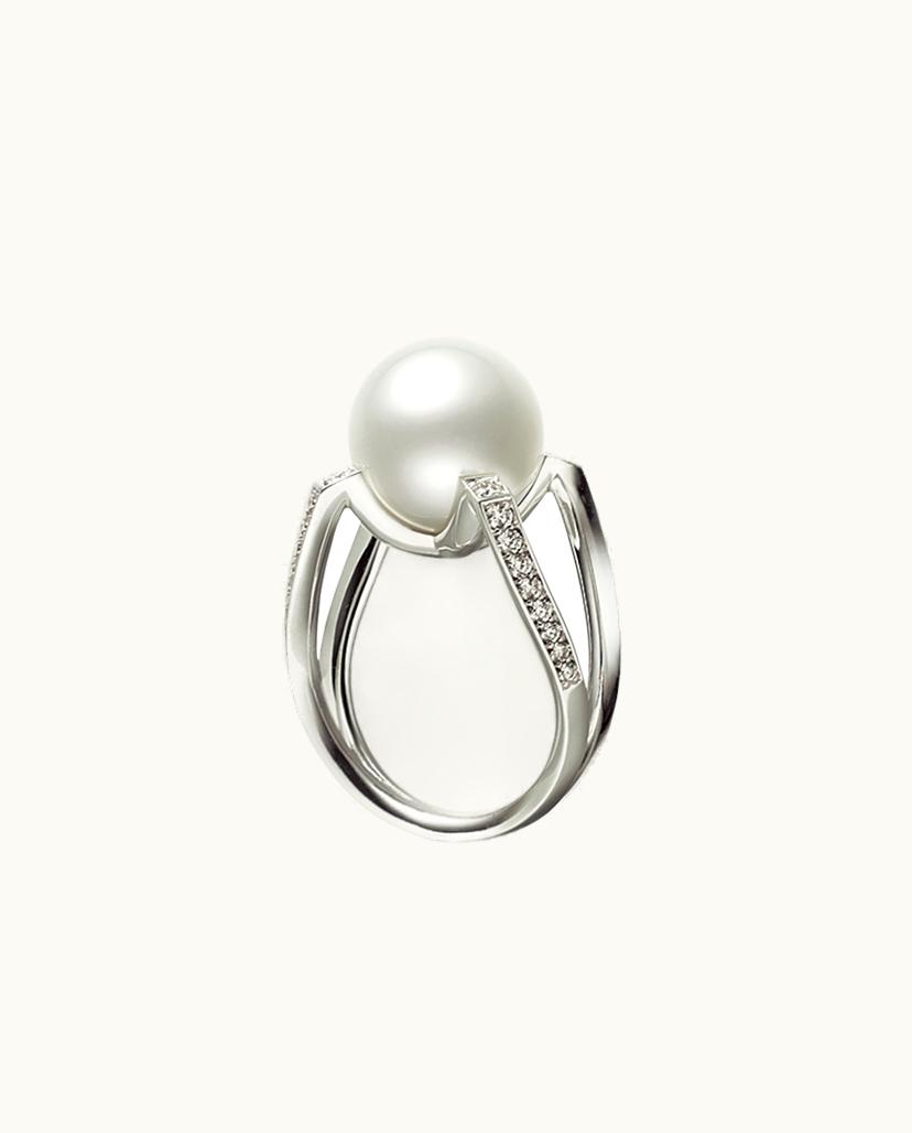 Mikimoto Mikimoto M Collection - White South Sea Cultured Pearl Ring