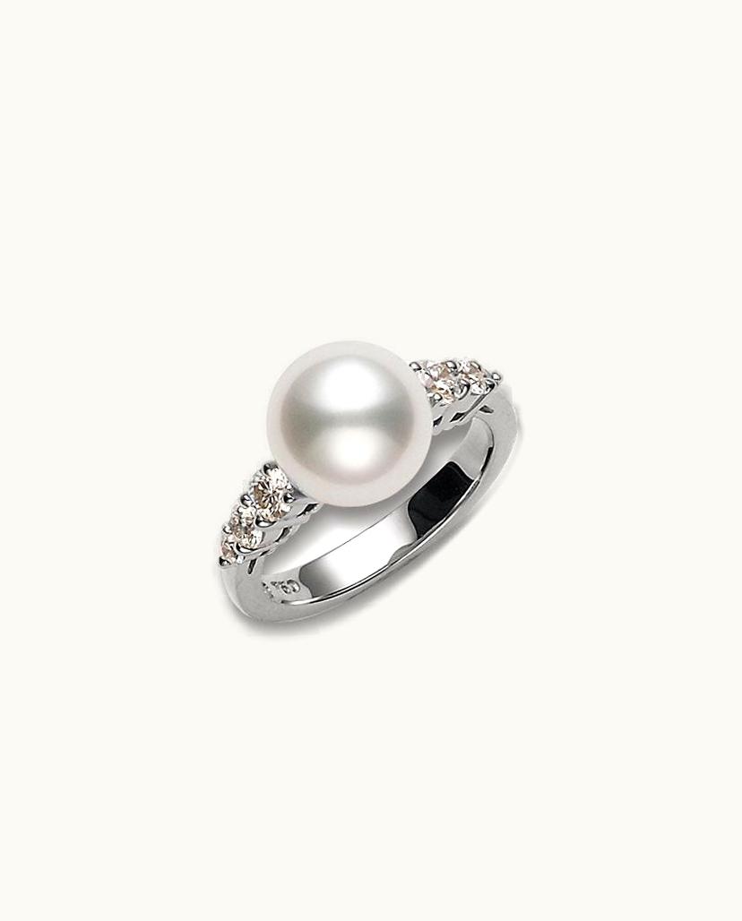 Mikimoto Mikimoto Morning Dew Ring - White South Sea