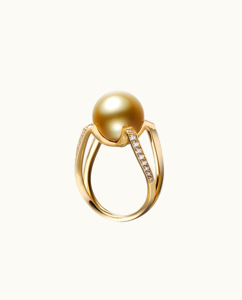 Mikimoto Mikimoto M Collection - Golden South Sea Ring