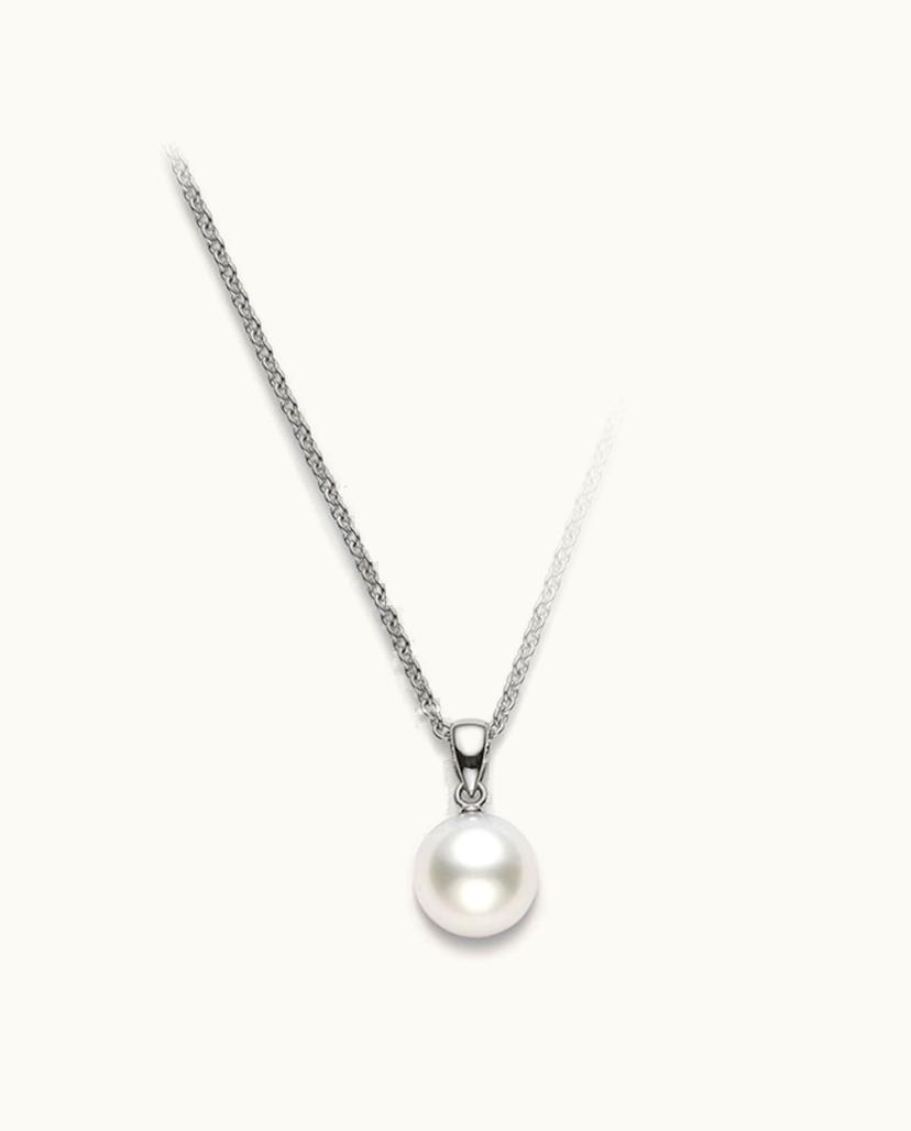 Mikimoto Mikimoto White South Sea Pendant In White Gold
