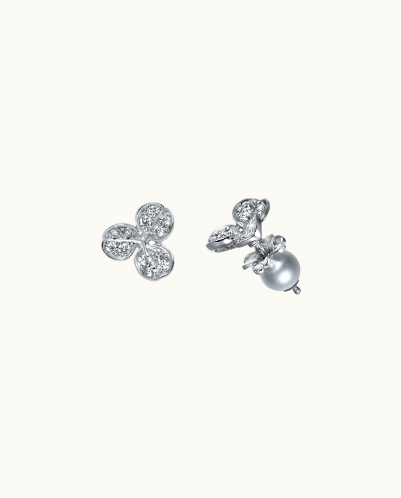Mikimoto Mikimoto Fortune Leaves Collection Earrings
